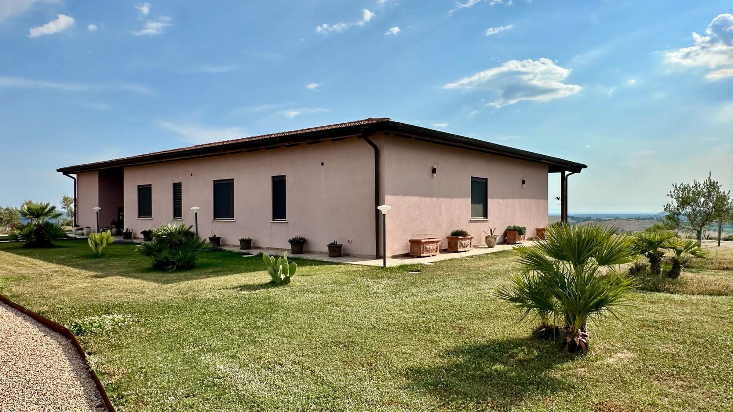 Contemporary Villa in Scenic Magliano, Tuscany