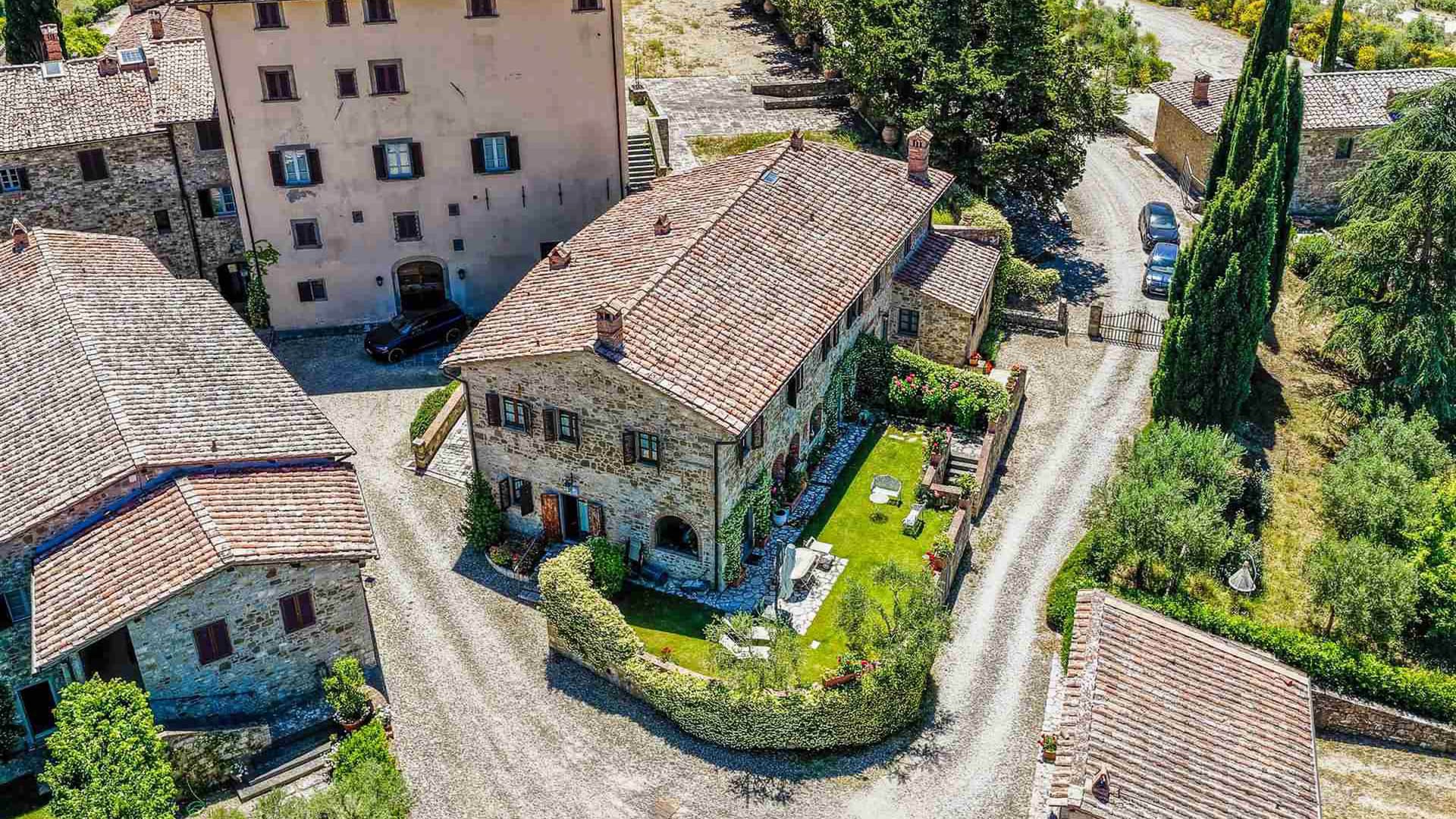 Gaiole in Chianti, Residenza con vista panoramica