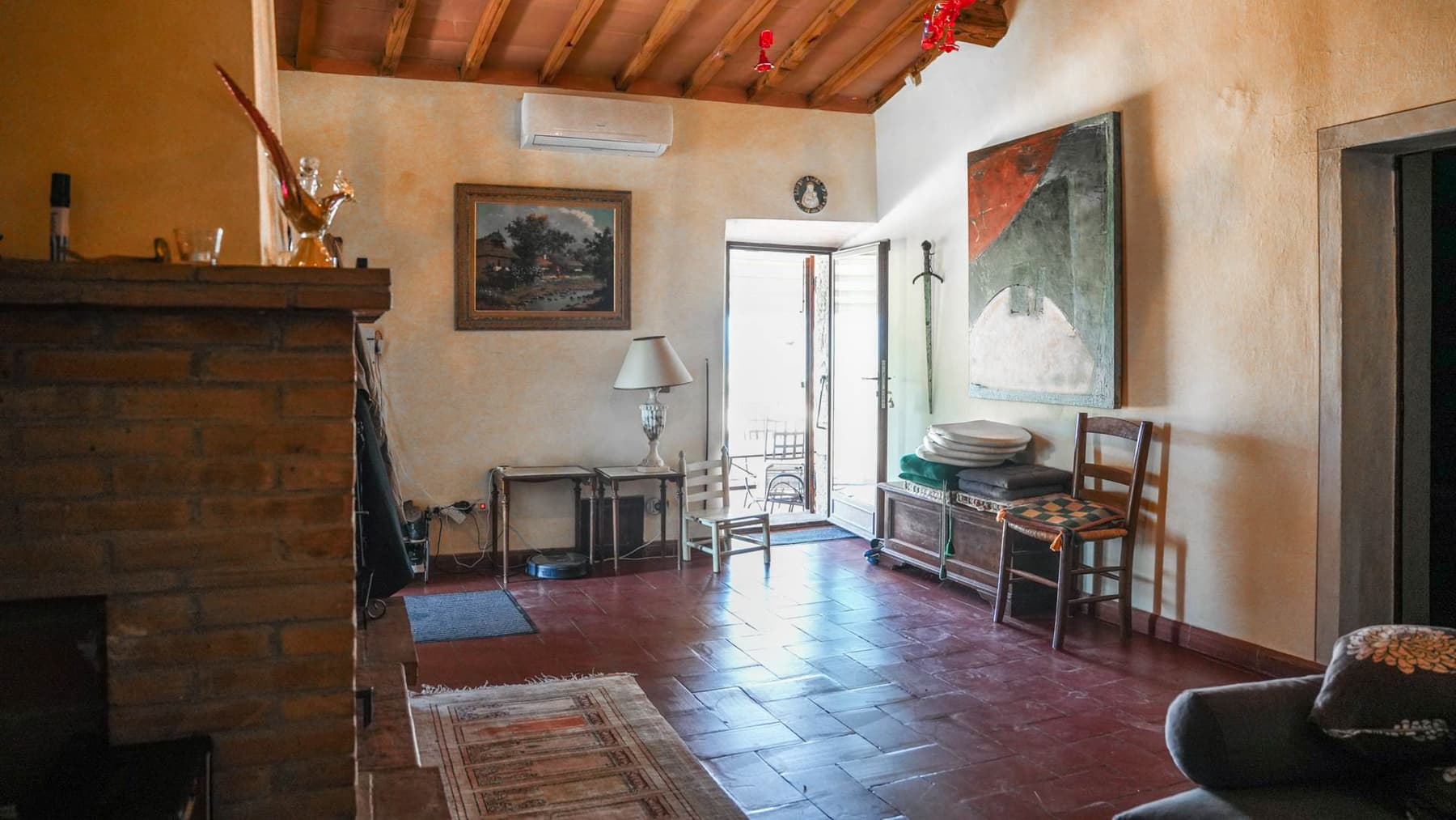 AZ423 Farmhouse Converted into an Agritourism Property with Park, Swimming Pool and Olive Grove Land