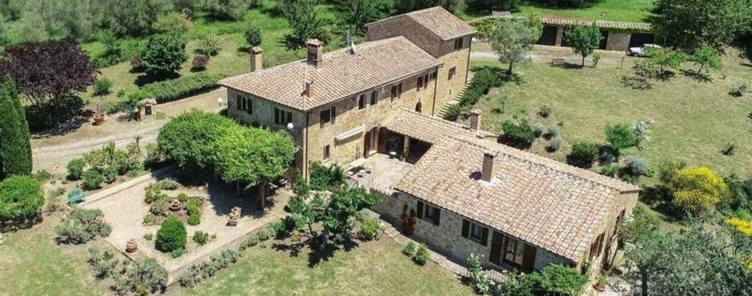 Villa a Pienza, nel cuore della Val d'Orcia