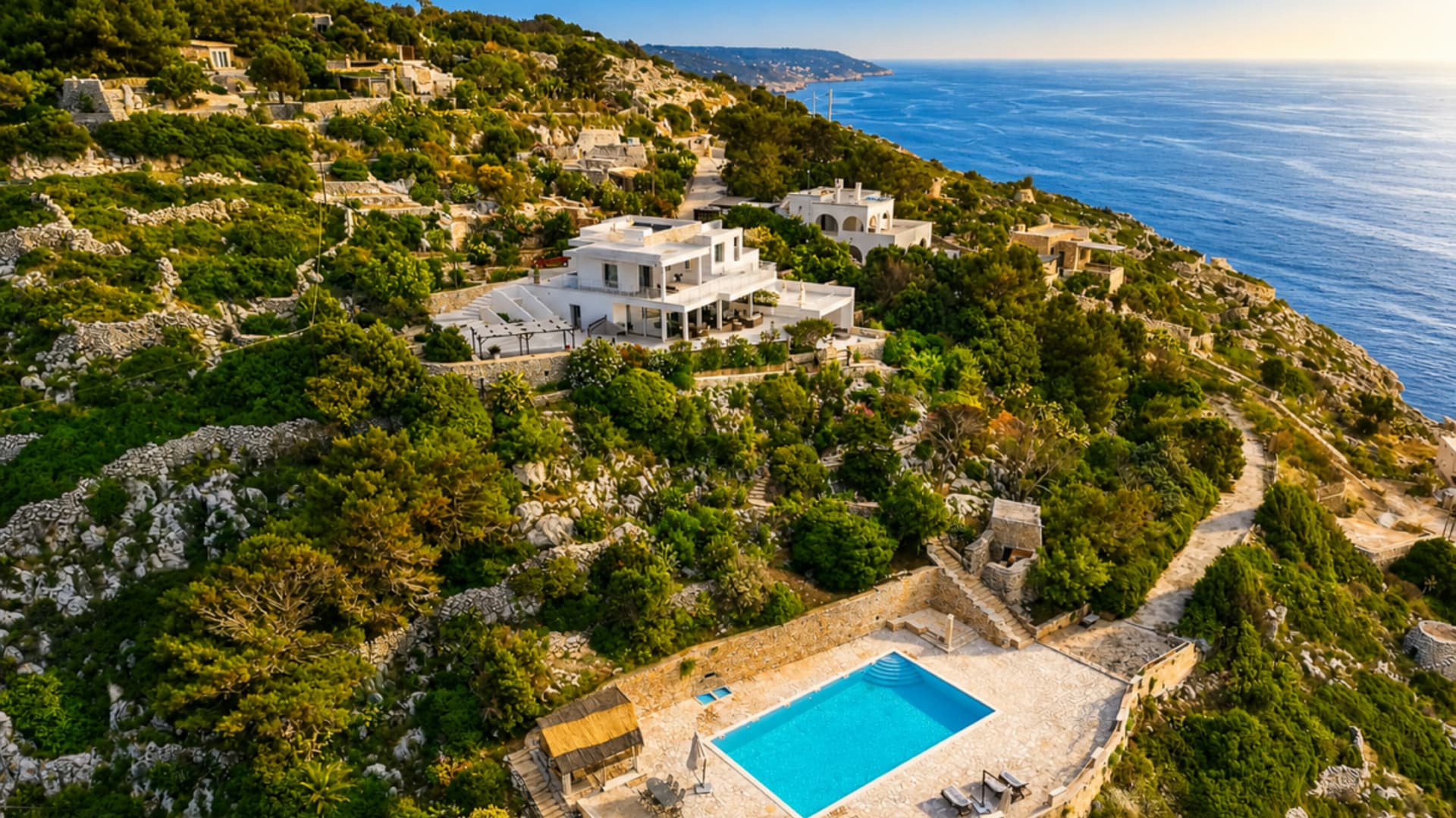 Villa panoramica a Gagliano del Capo, Puglia