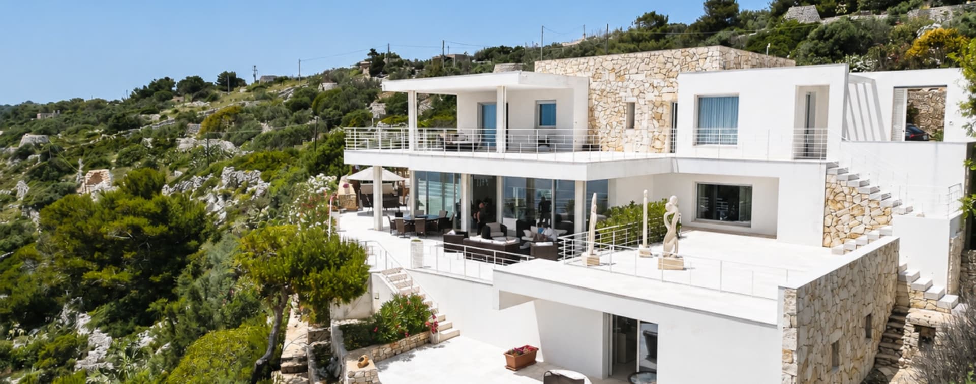 Villa panoramica a Gagliano del Capo, Puglia