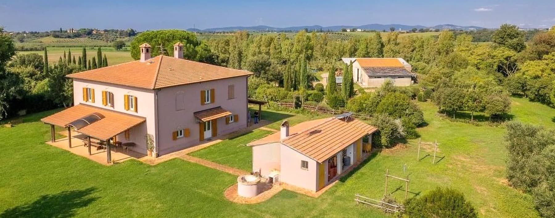 Villa panoramica a Orbetello, cuore della Toscana