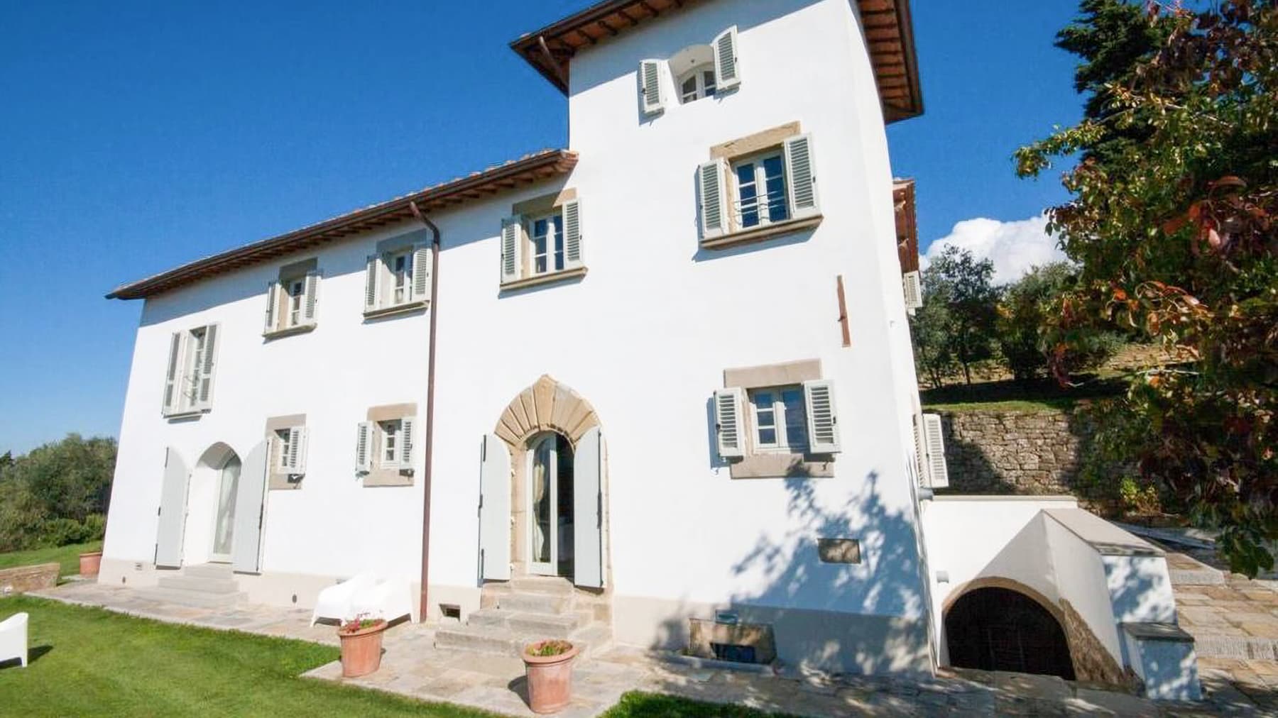 Casale con giardino privato a Castelfranco Piandiscò, Toscana