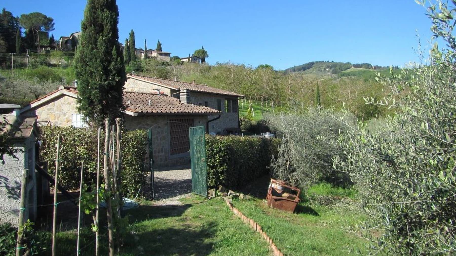 Casale con piscina e giardino a Montefioralle, Toscana