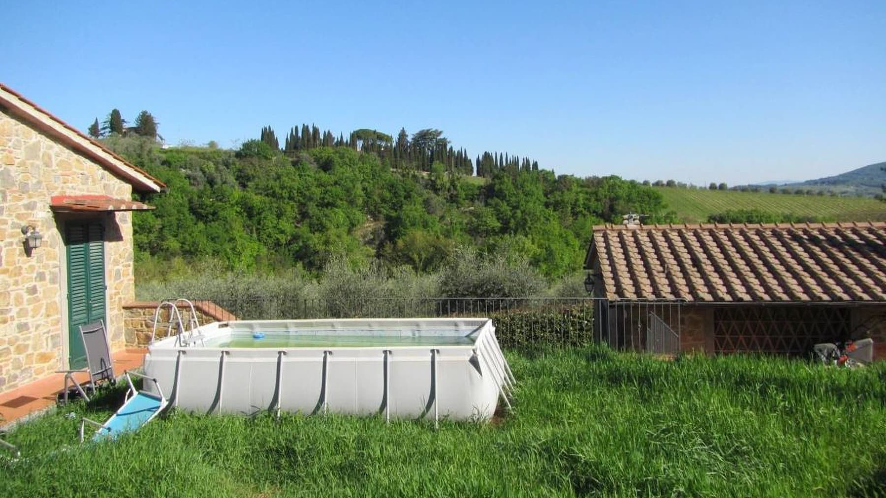Casale con piscina e giardino a Montefioralle, Toscana