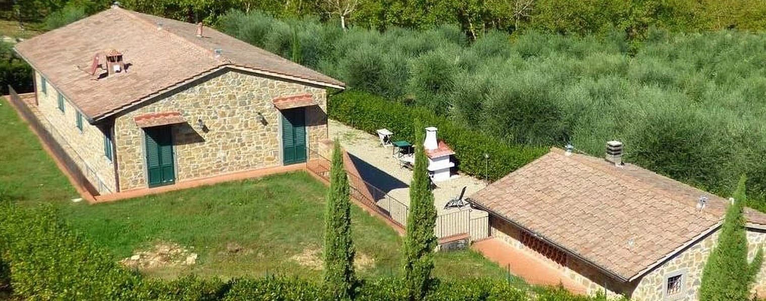 Casale con piscina e giardino a Montefioralle, Toscana