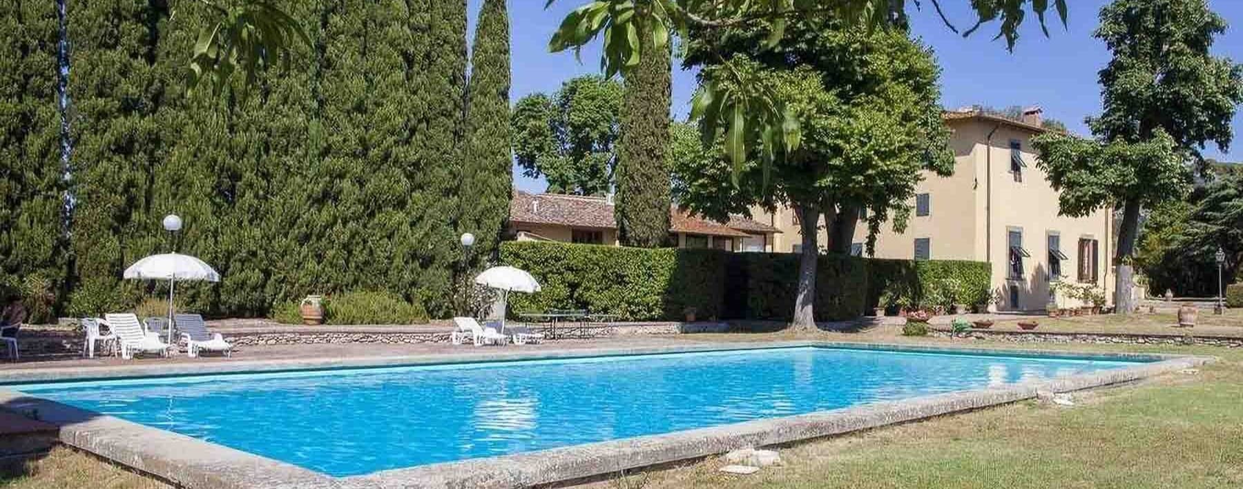 Villa storica con parco e piscina a Bagno a Ripoli