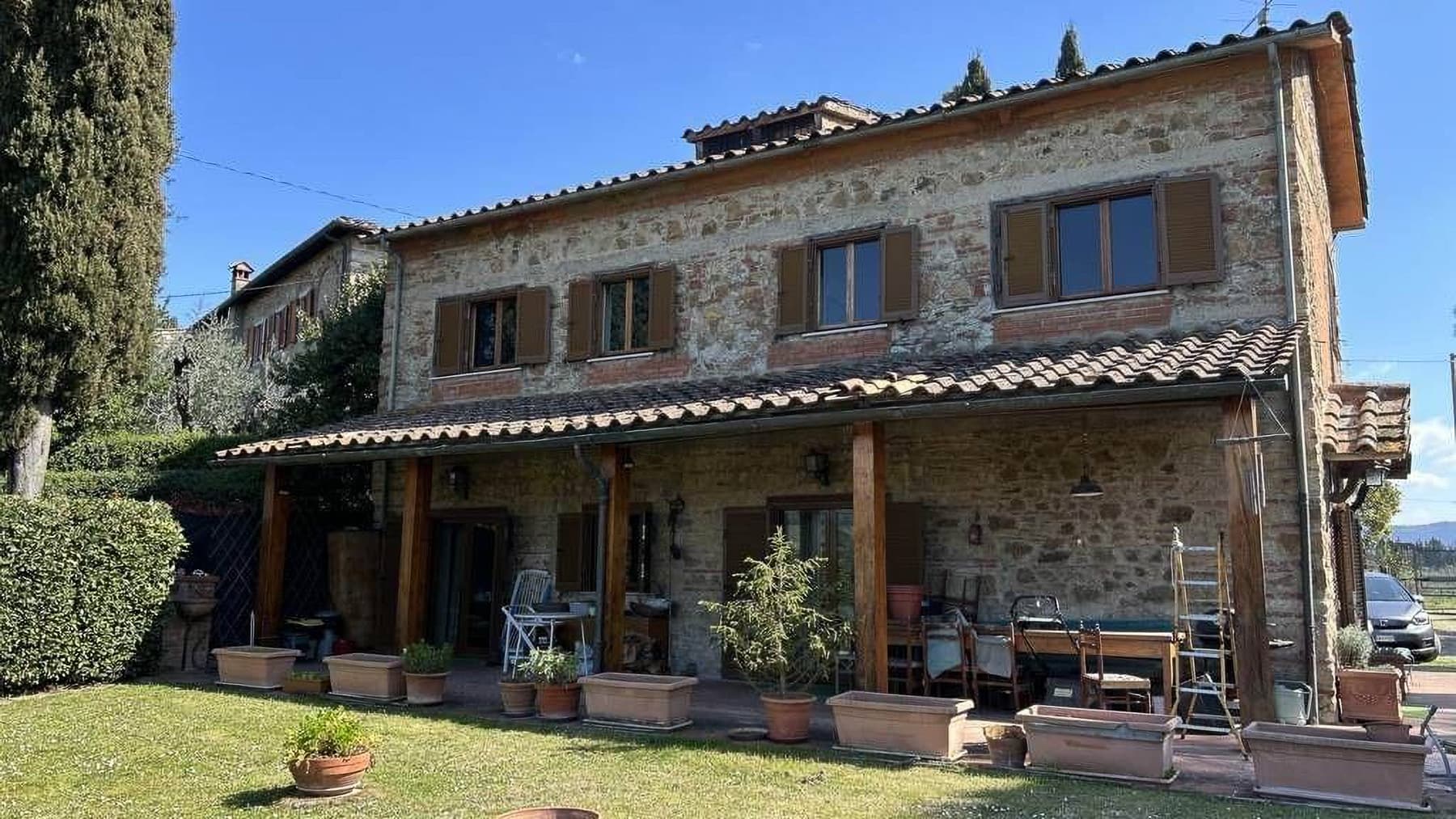 Casale con piscina e vista nel Chianti, Santa Cristina
