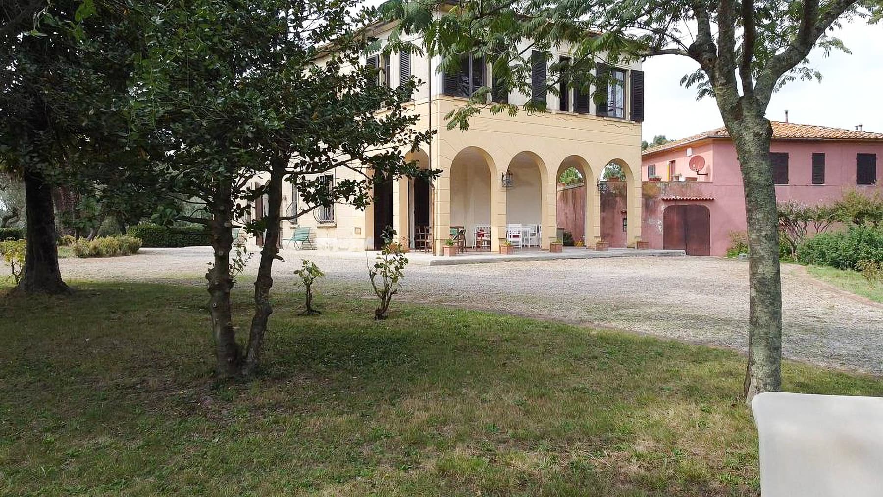Villa storica con vista colline pisane, Tripalle, Toscana