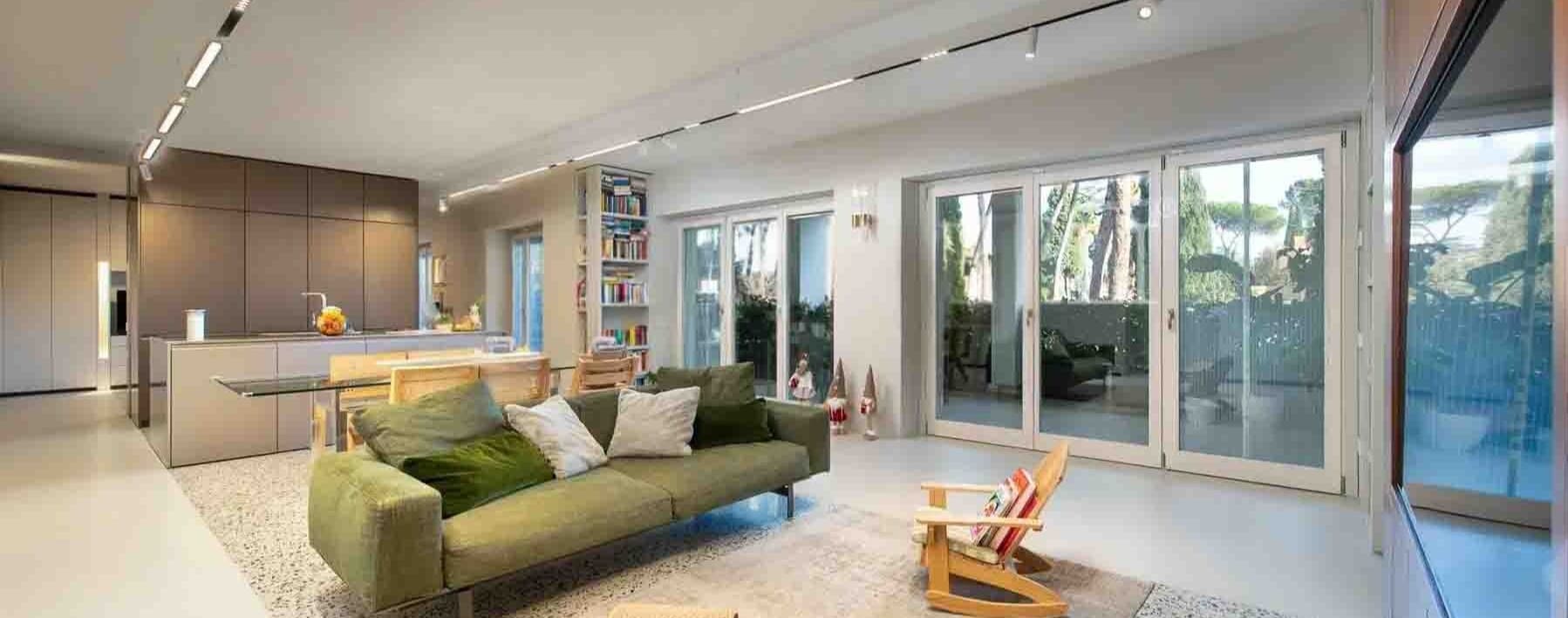 Appartamento con terrazzo in vendita a Roma, Via Aurelia