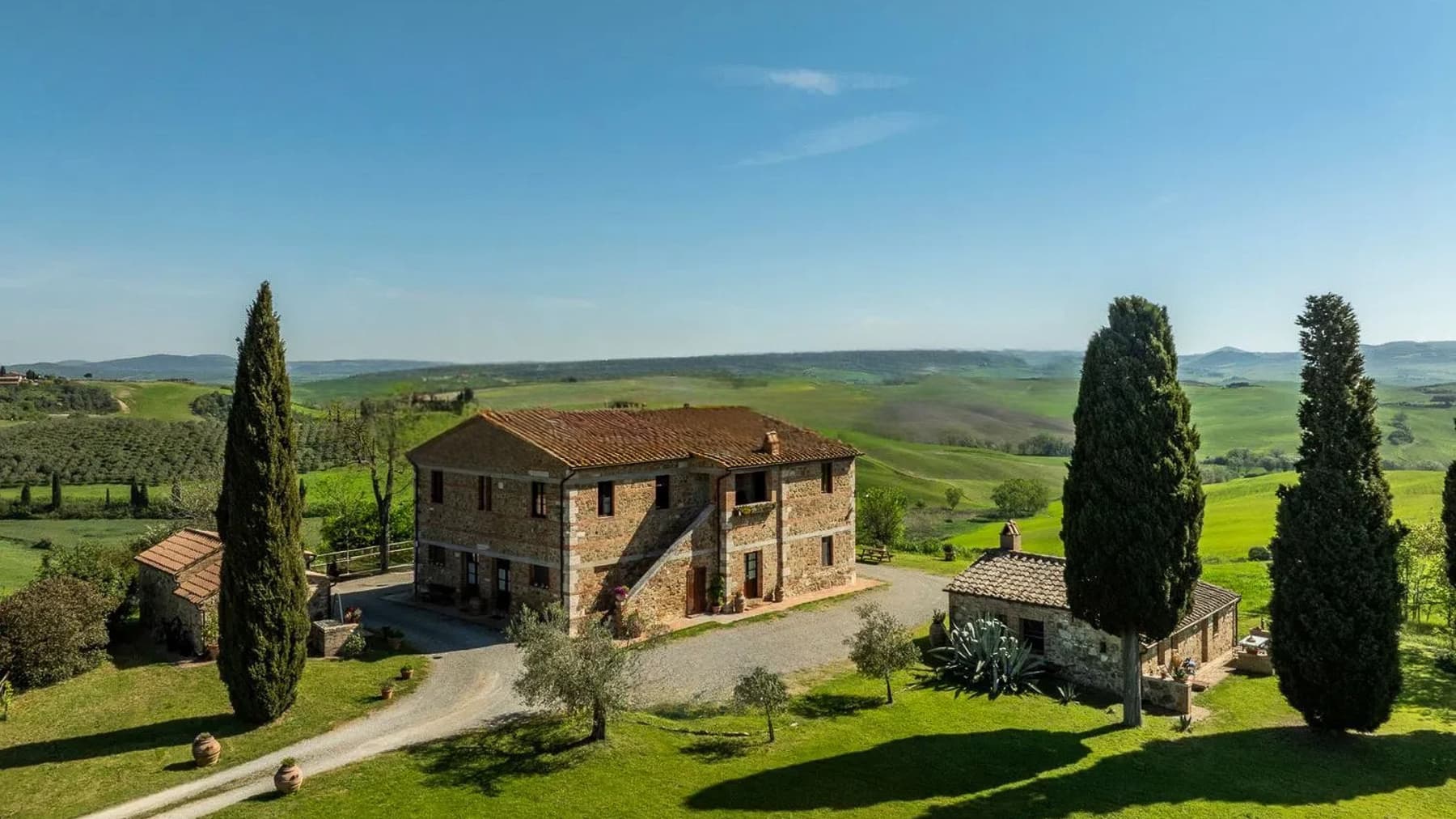 Rustic Country House in Val d'Orcia, Tuscany