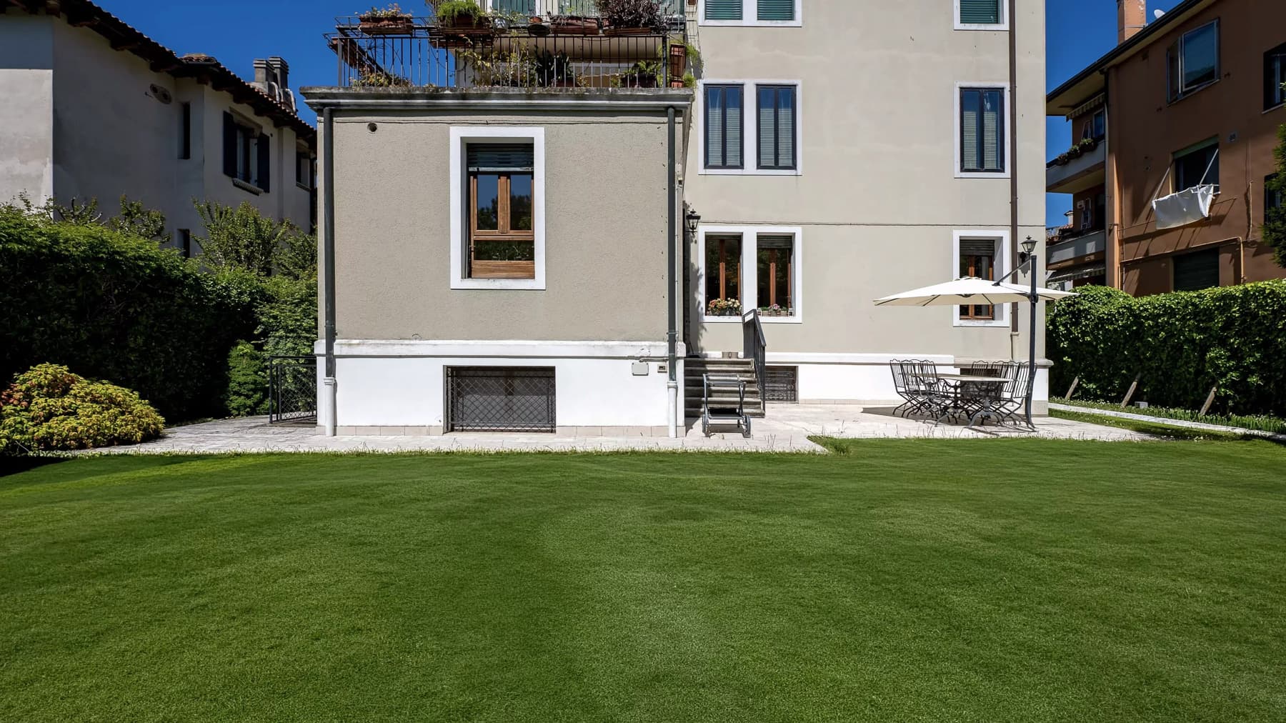 Appartamento elegante a Lido di Venezia con giardino