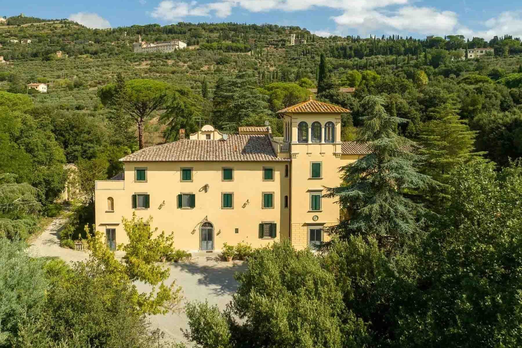 Villa storica nel cuore della Toscana a Cortona