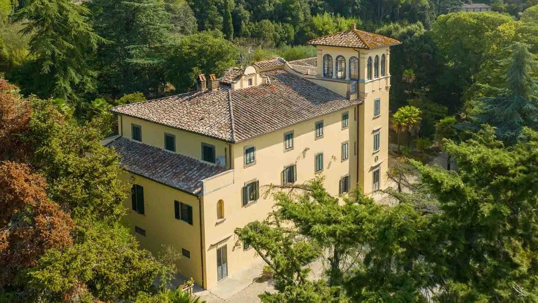 Villa storica nel cuore della Toscana a Cortona