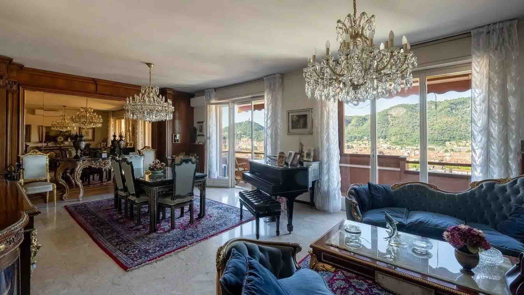 Attico panoramico sul Lago di Como con vista mozzafiato
