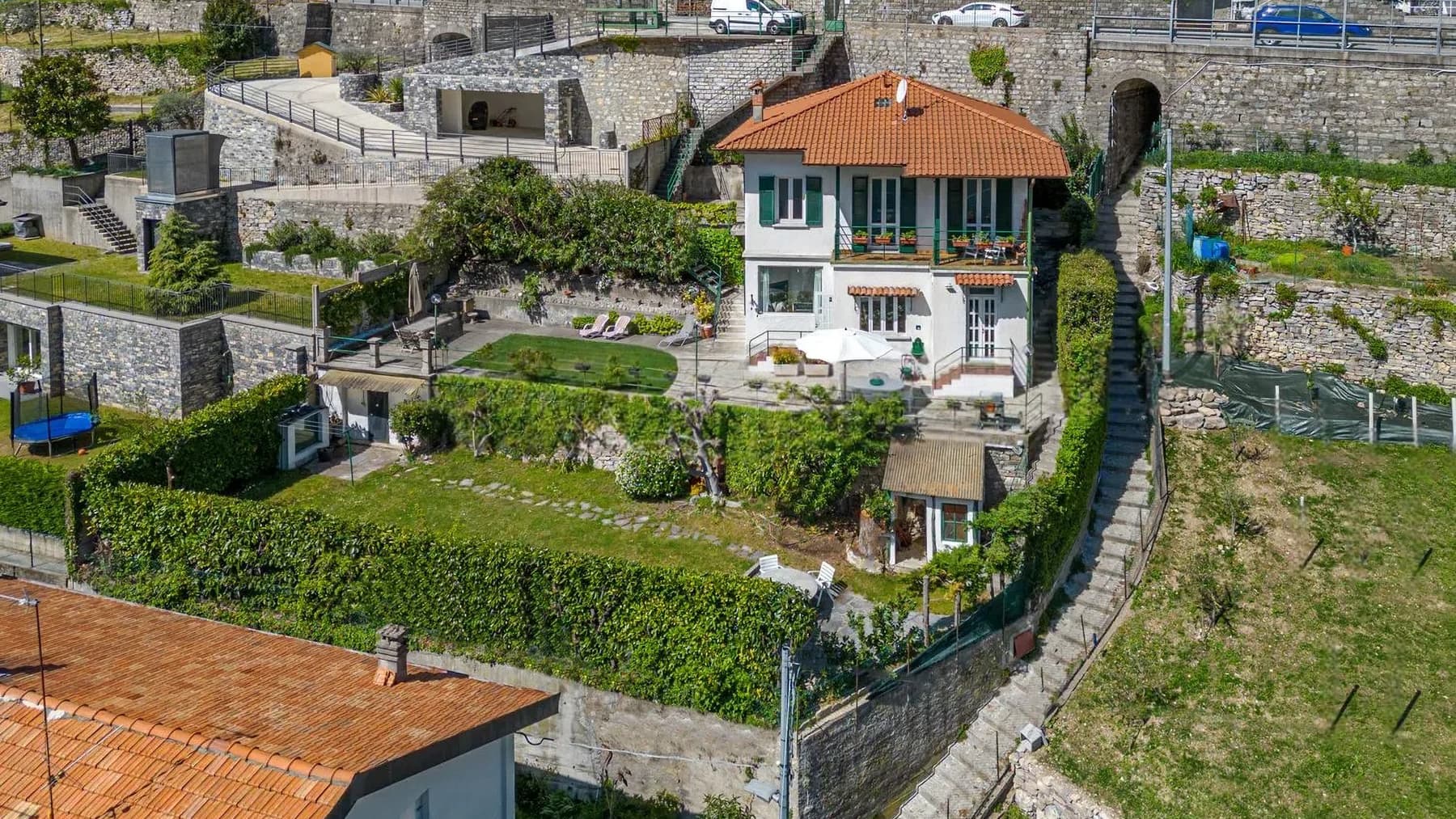 Villa a Laglio con Vista sul Lago di Como