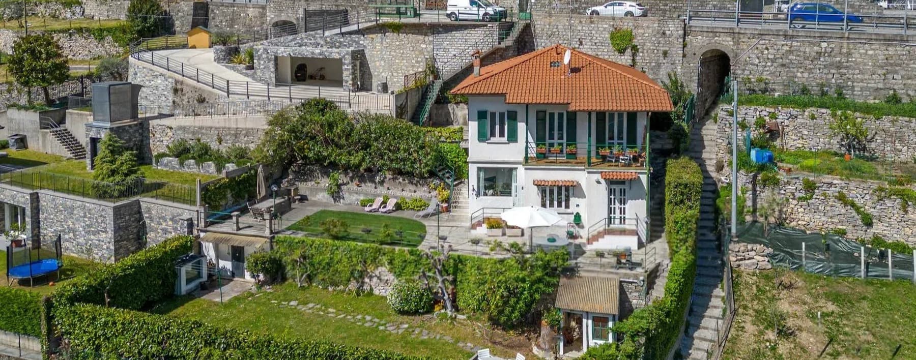 Villa a Laglio con Vista sul Lago di Como