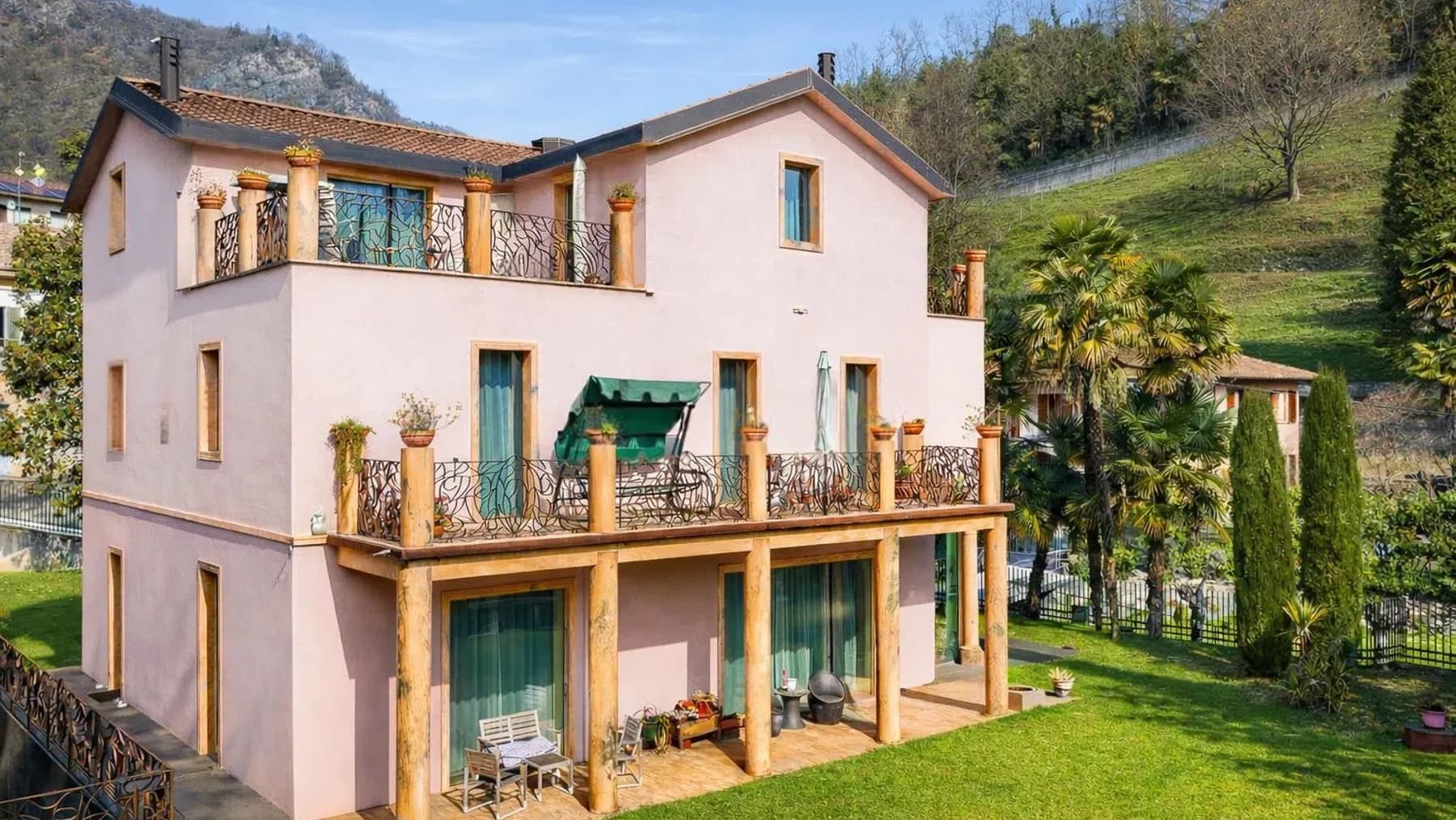 Villa storica sul Lago di Como a Tremezzo con SPA