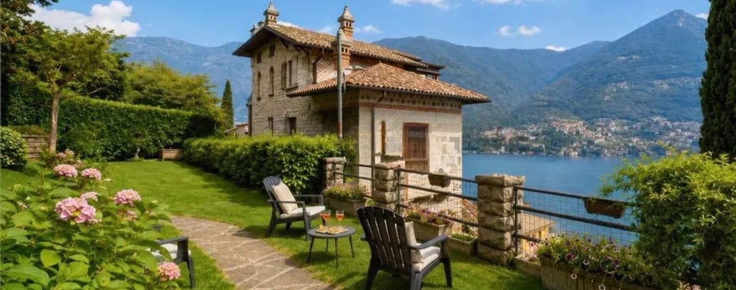 Villa esclusiva a Torno con vista Lago di Como