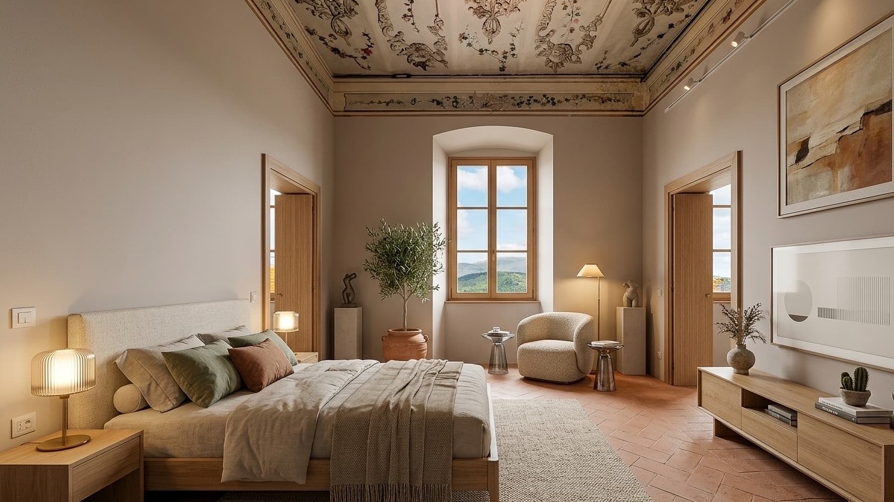 Palazzo con giardino privato nel cuore dell'Umbria