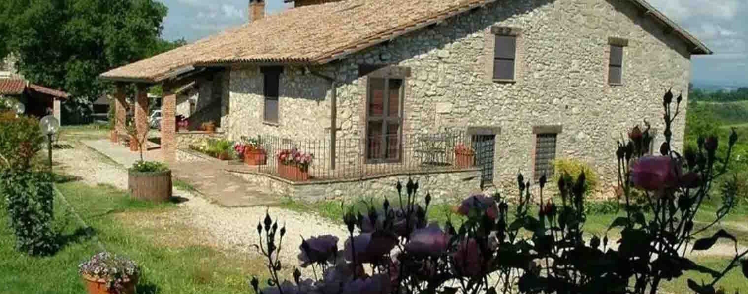Casale in Umbria: agriturismo panoramico a Orvieto