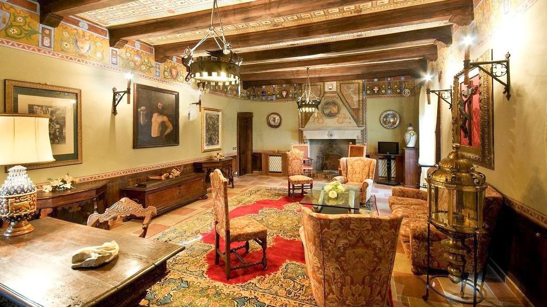 Castello storico a Castelleone, nel cuore dell'Umbria