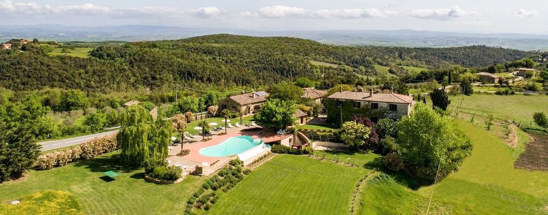 Casale a Murlo: tenuta con piscina nel cuore della Toscana