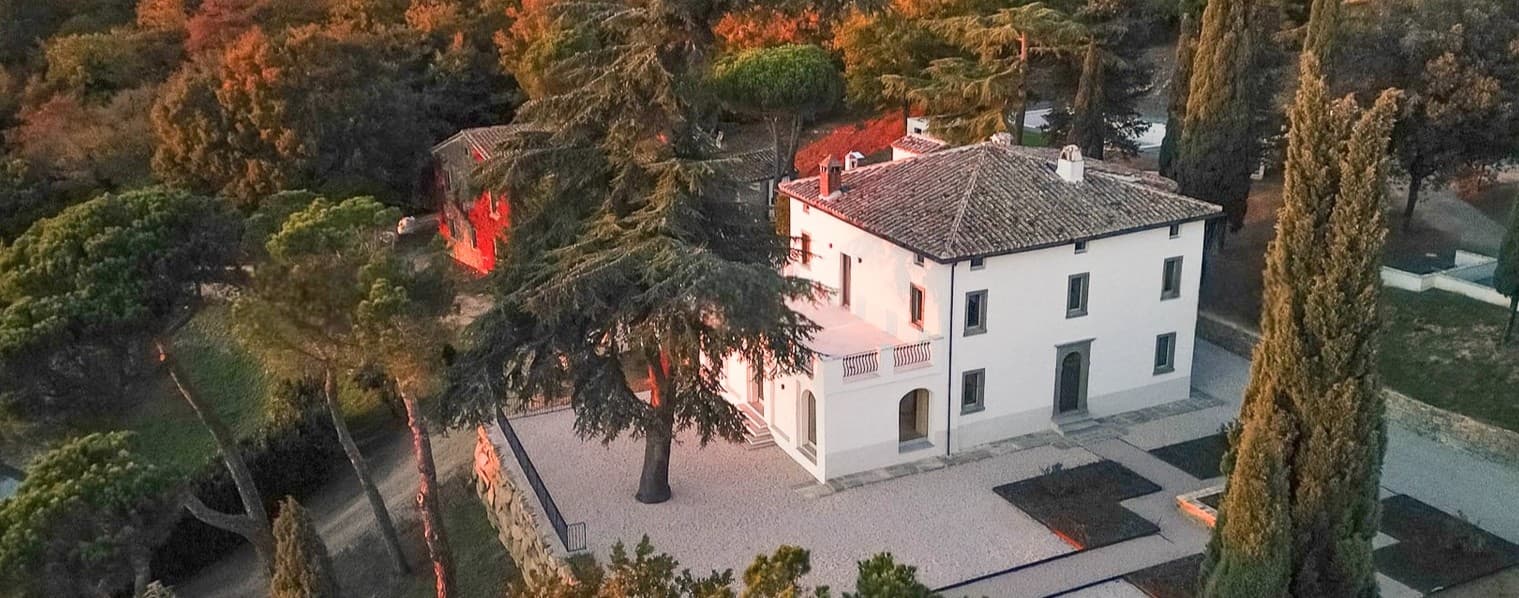 Villa con piscina e giardino a Lisciano Niccone, Umbria