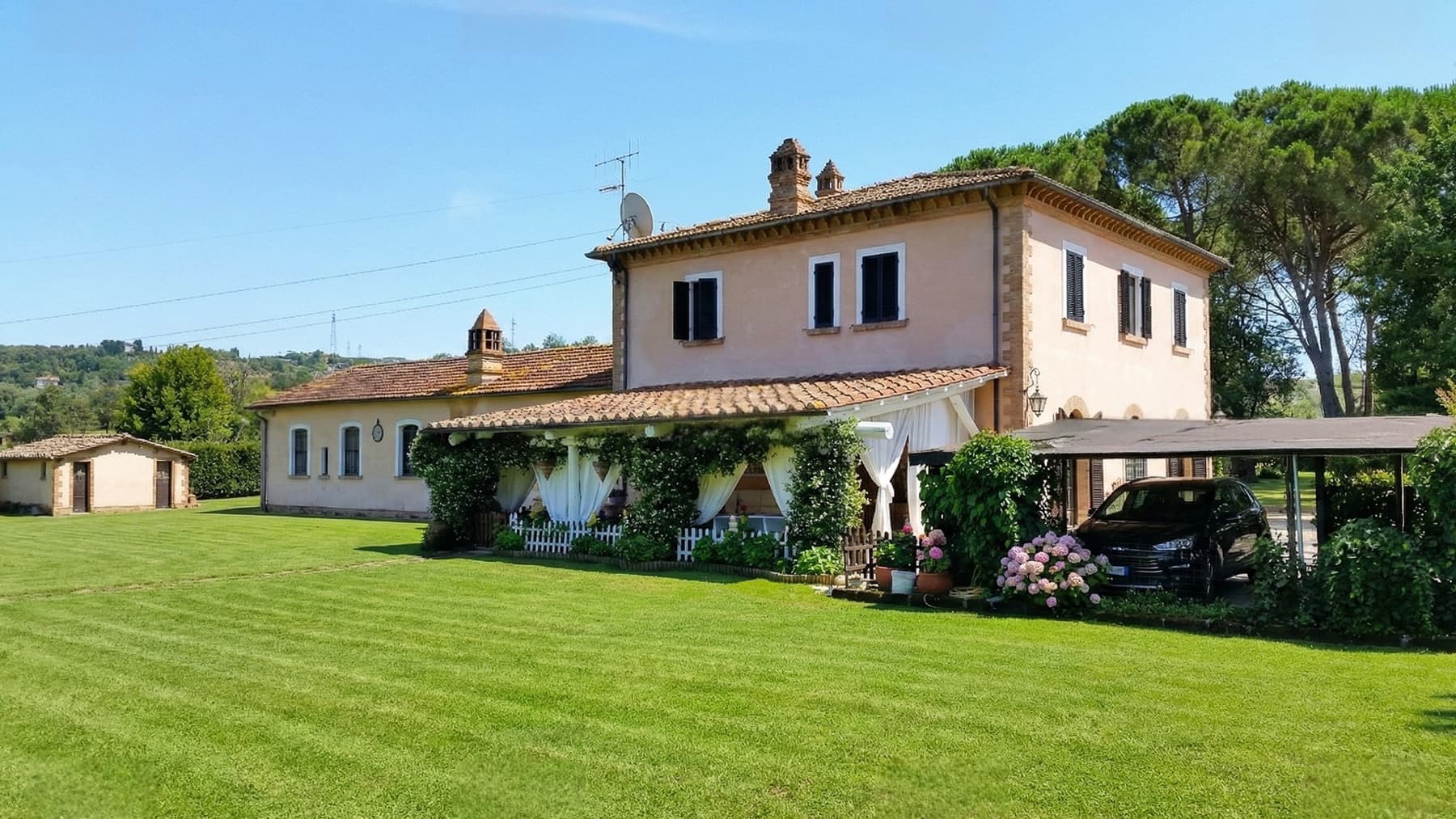 Villa esclusiva nella campagna umbra di Terni
