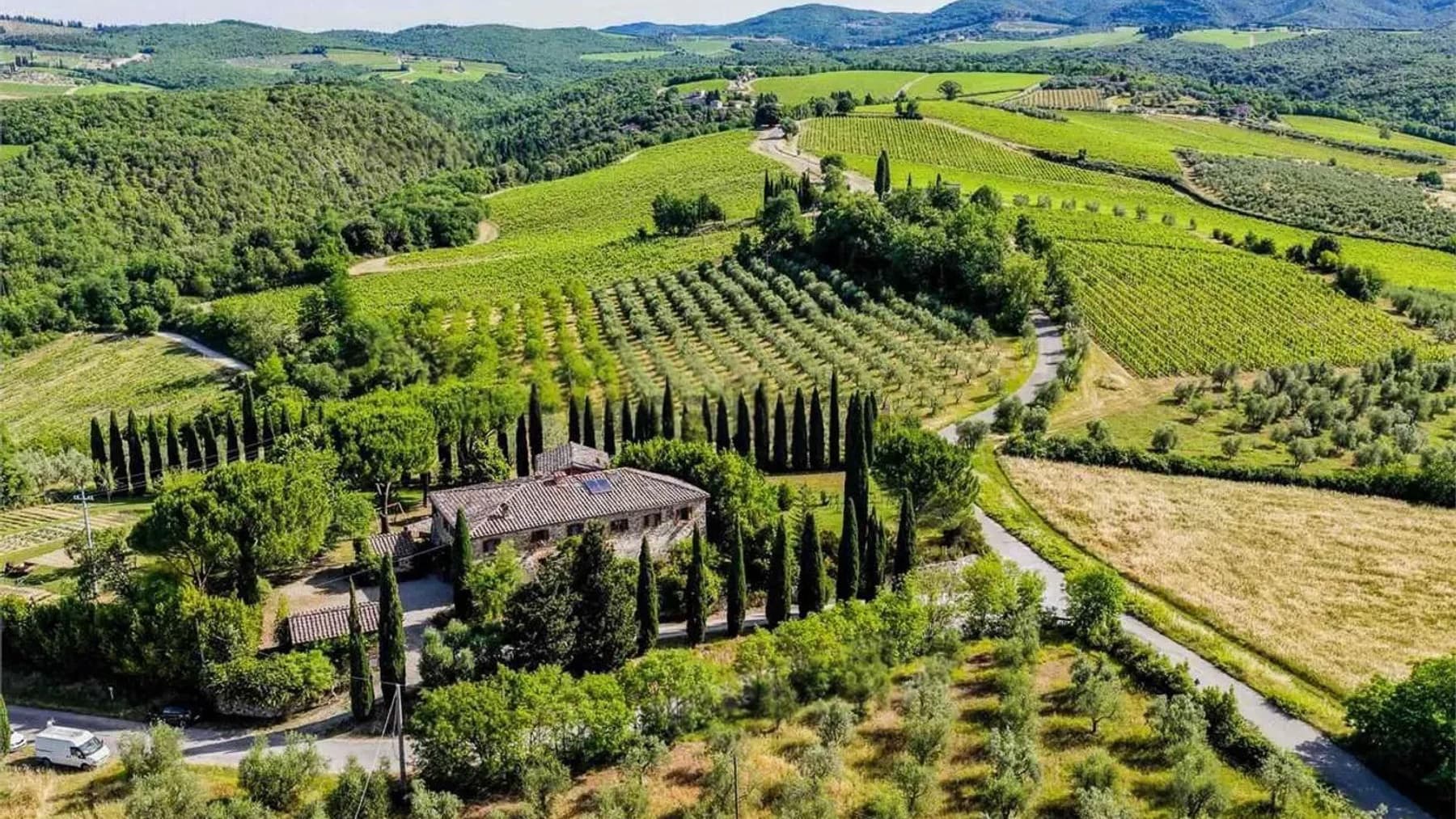 Casale con cottage e fienile nel Chianti, Gaiole In Chianti