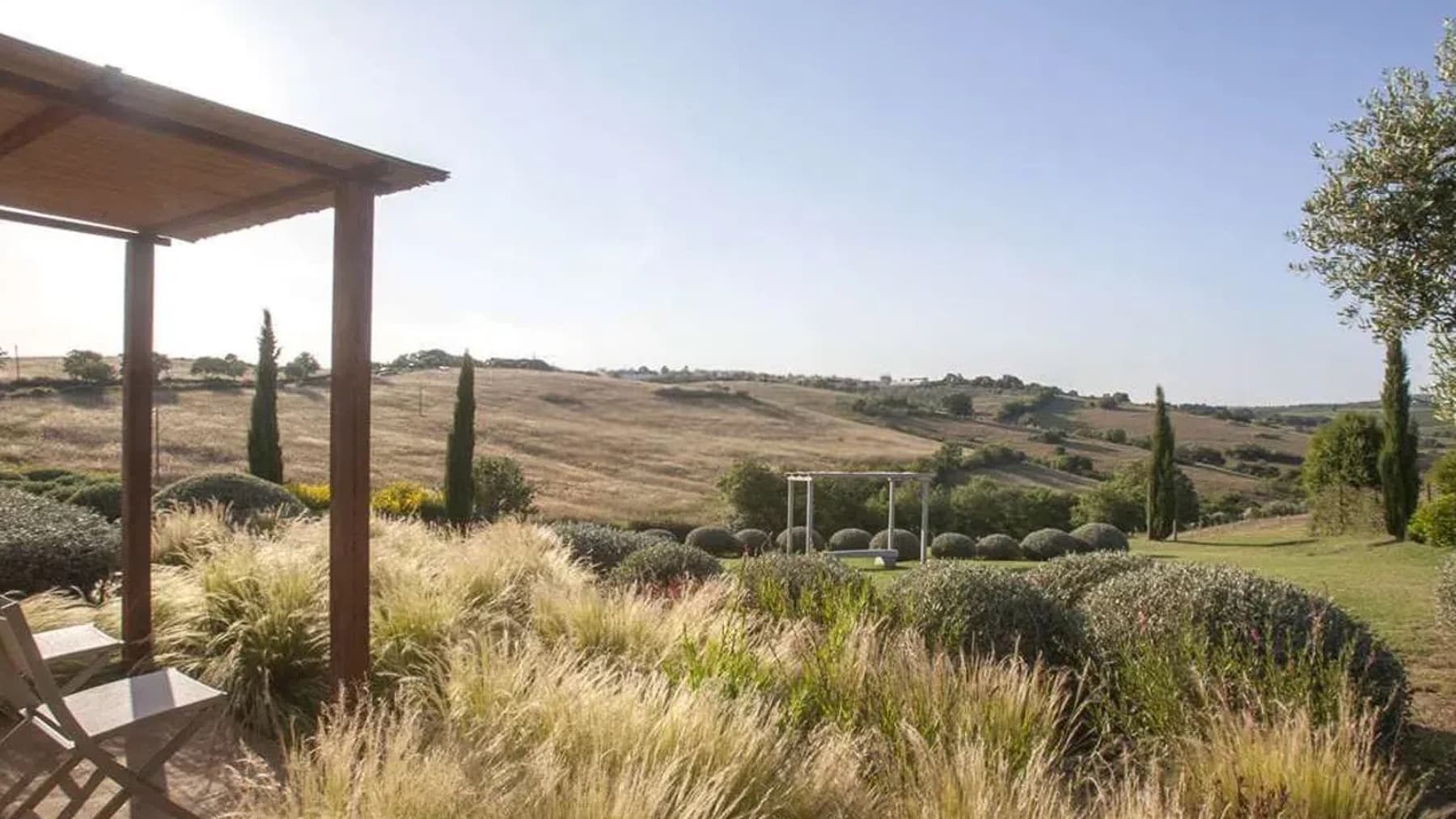 Villa con vista mare a Magliano in Toscana
