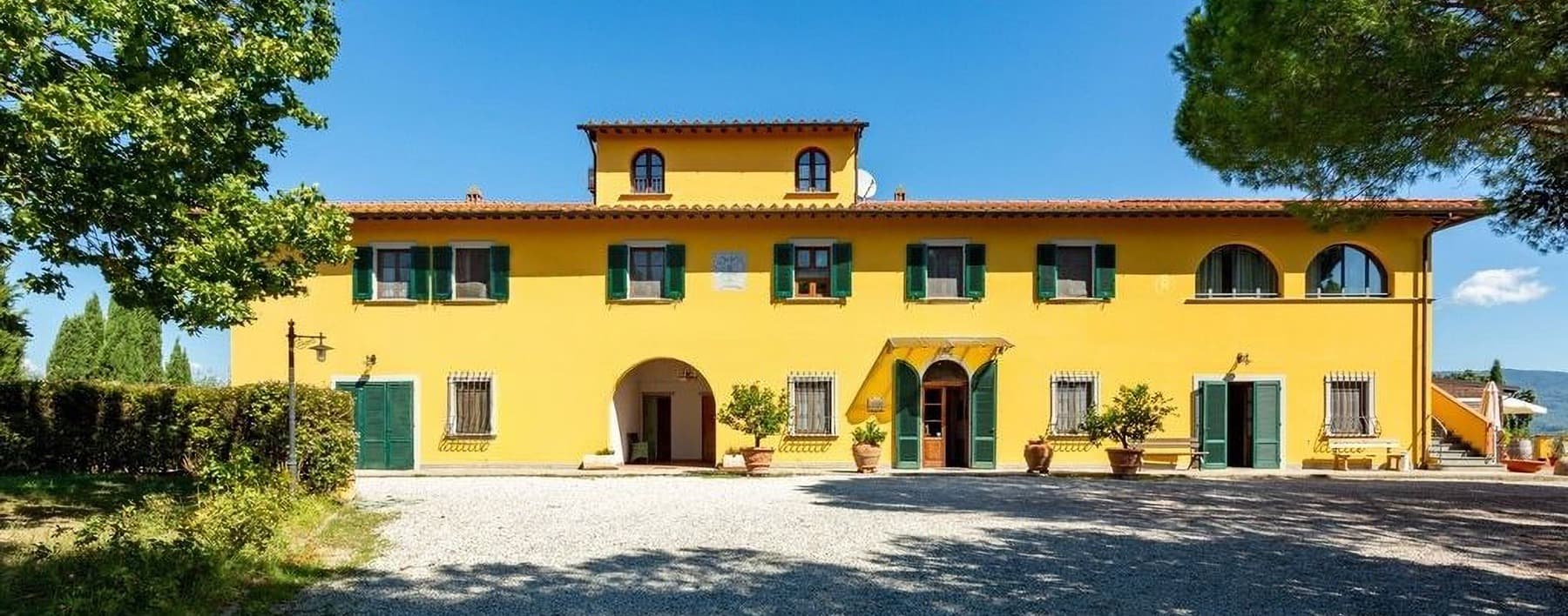 Villa panoramica con agriturismo a Cerreto Guidi, Toscana