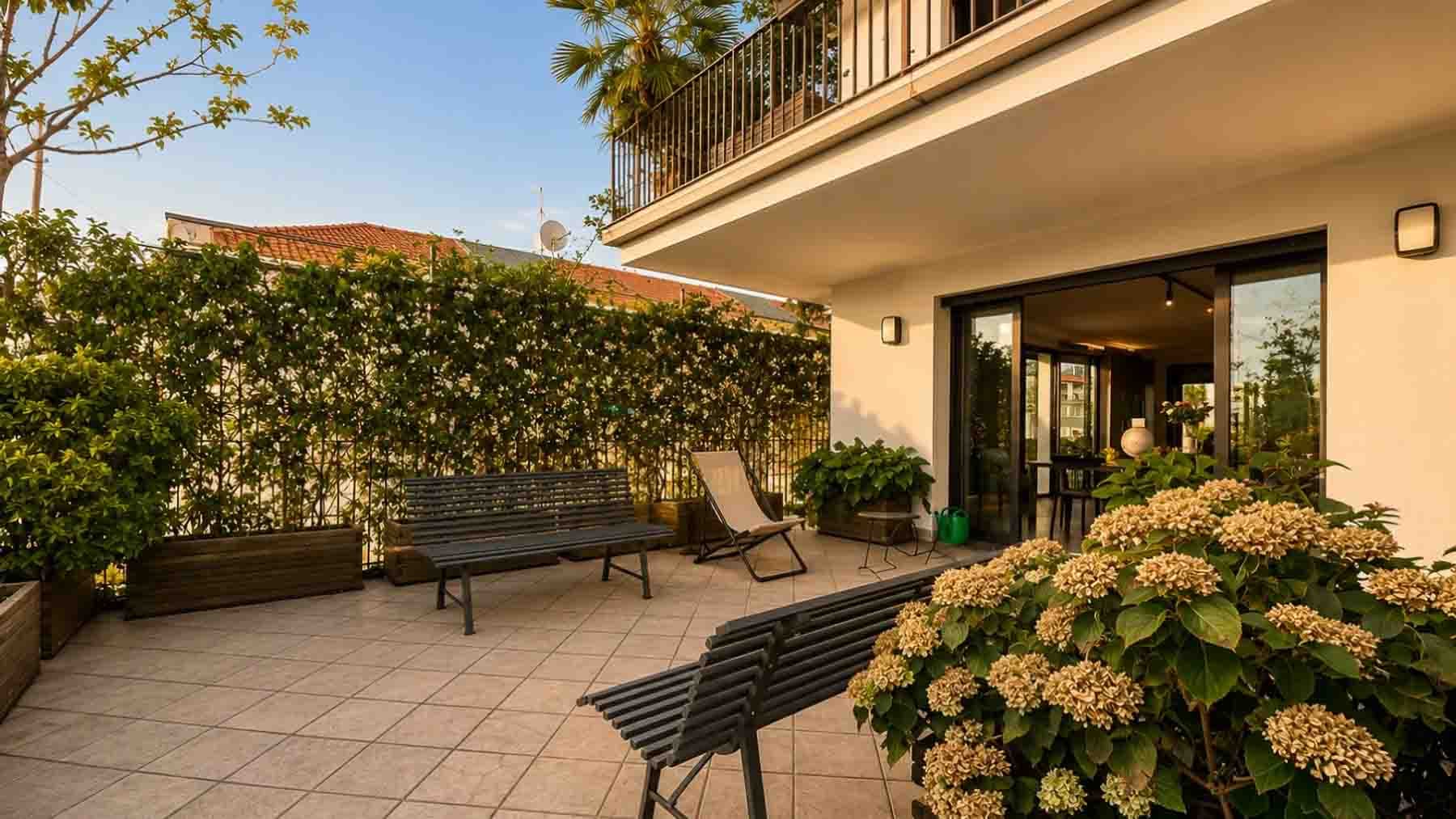 Attico esclusivo a Milano con giardino pensile