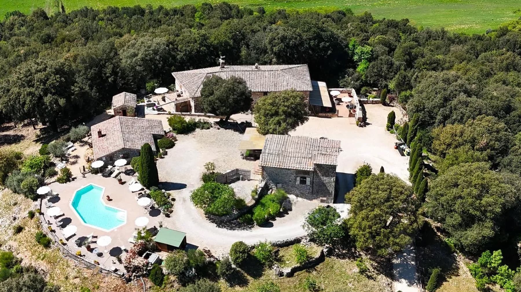 Casale esclusivo immerso nella campagna Toscana a Tegoia