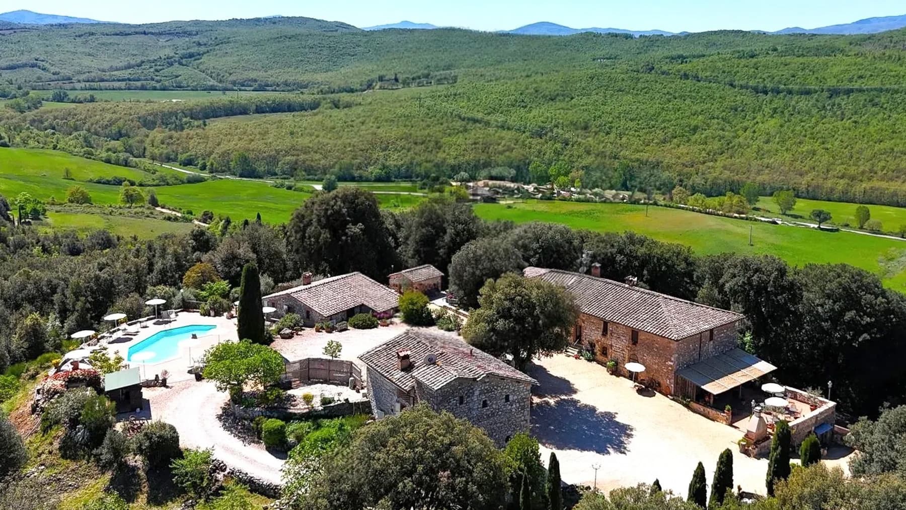 Casale esclusivo immerso nella campagna Toscana a Tegoia