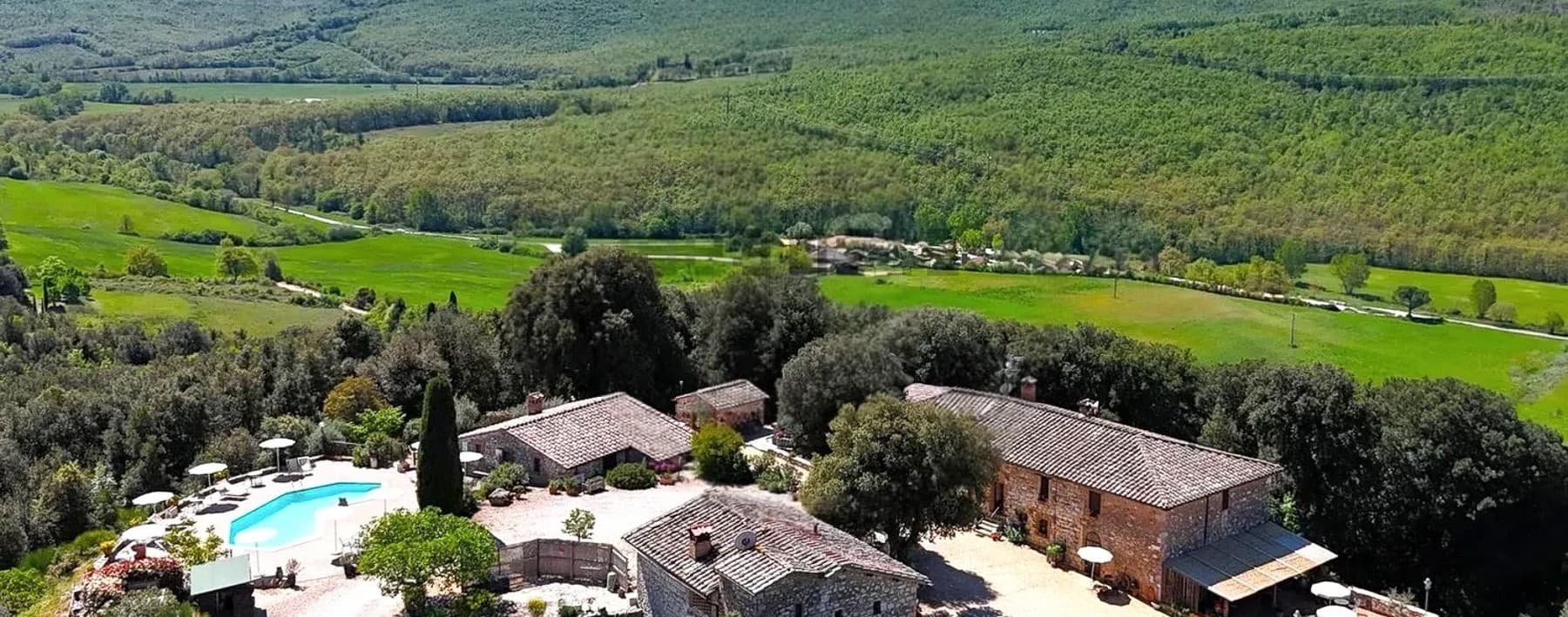 Casale esclusivo immerso nella campagna Toscana a Tegoia