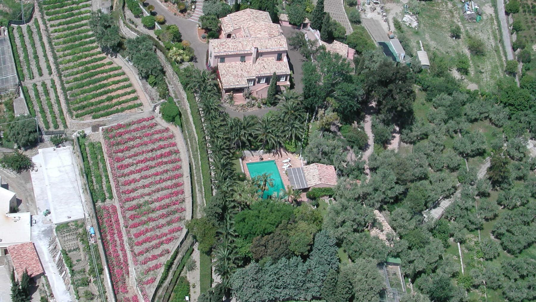 Villa panoramica con parco a Sanremo
