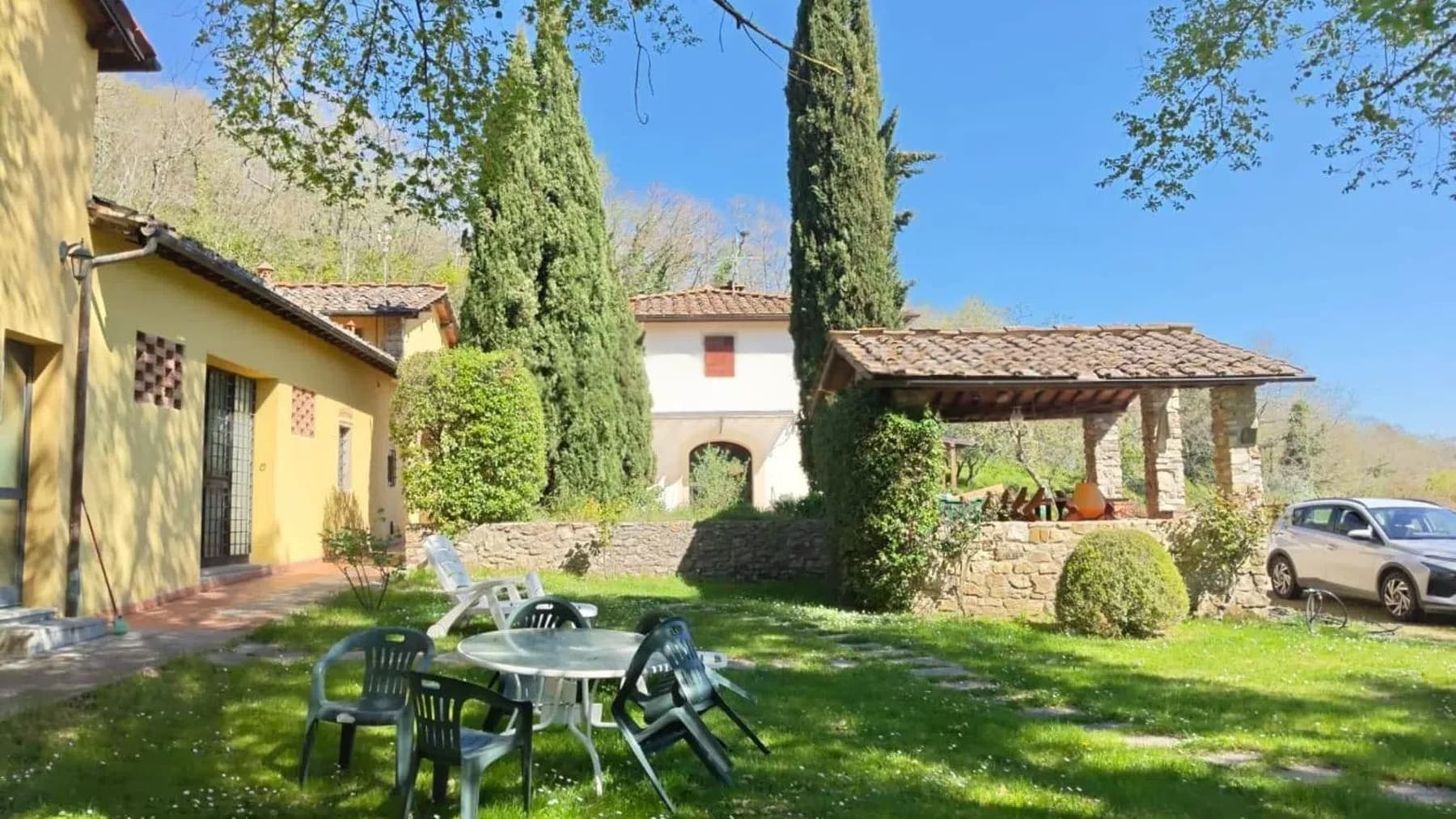 Villa panoramica a Bagno a Ripoli, Toscana
