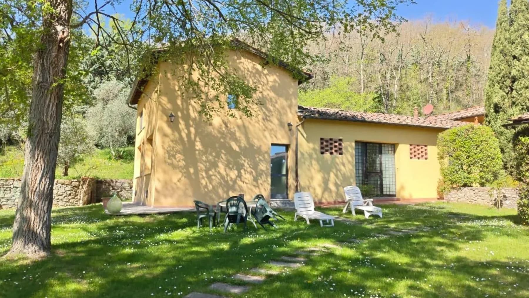 Villa panoramica a Bagno a Ripoli, Toscana