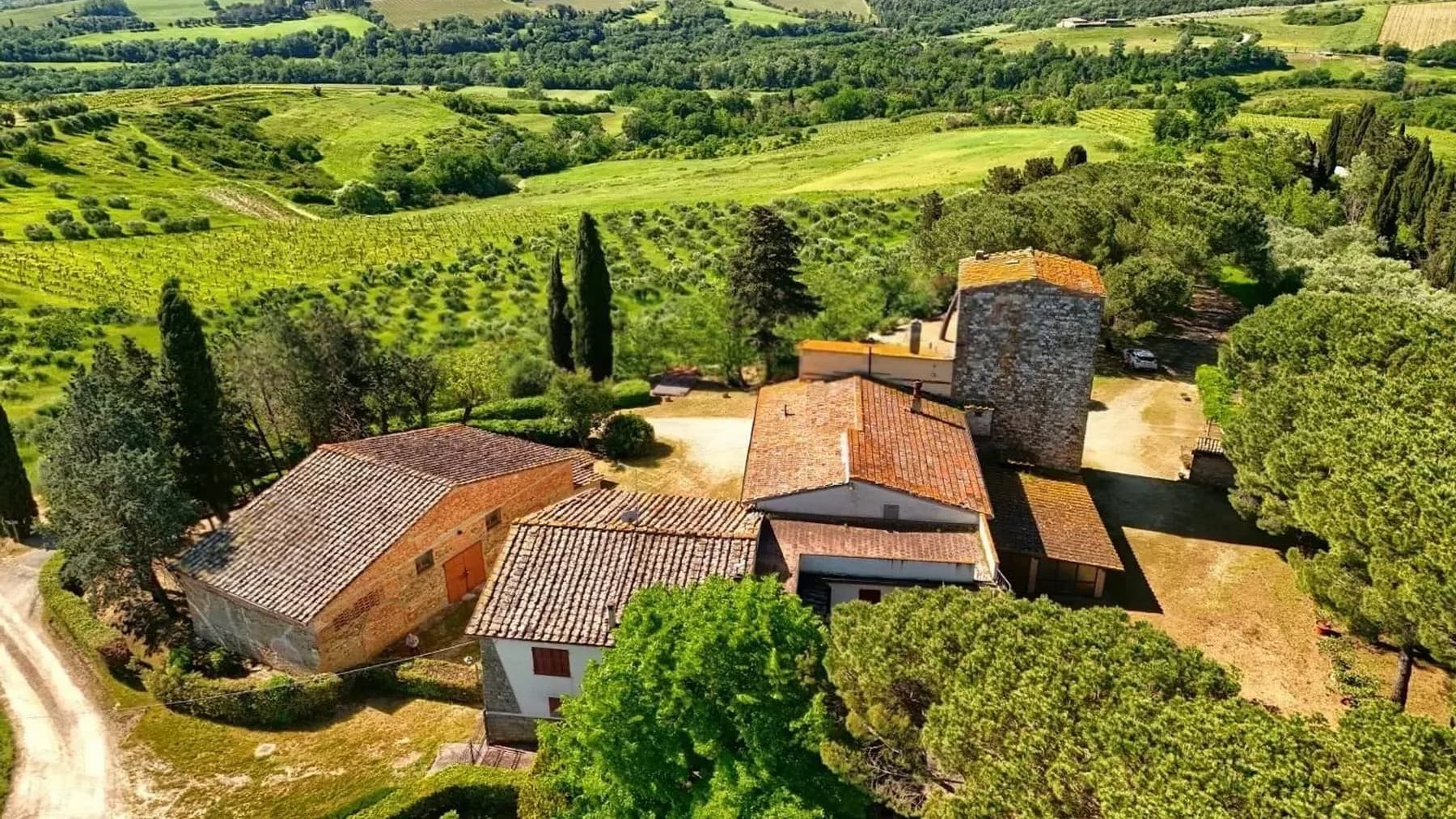 Azienda Agricola a Gambassi Terme, Toscana, 52 ettari