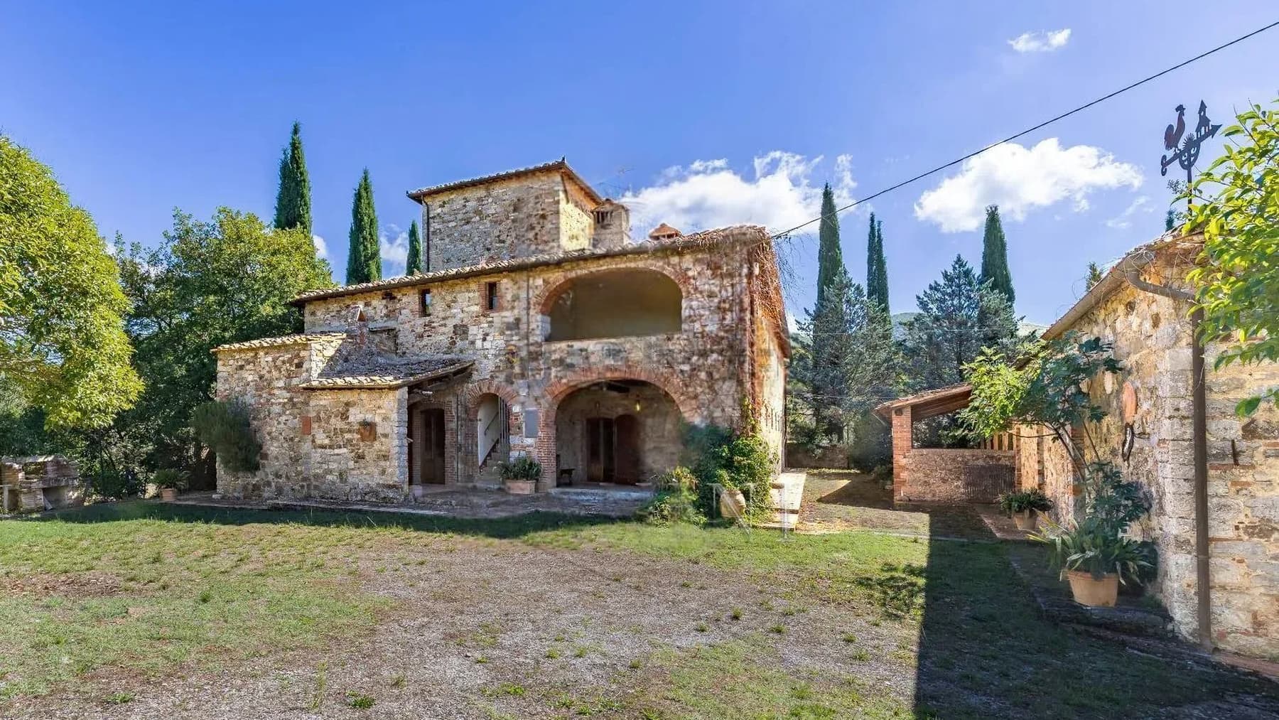 Villa restaurata nel cuore del Chianti, Gaiole