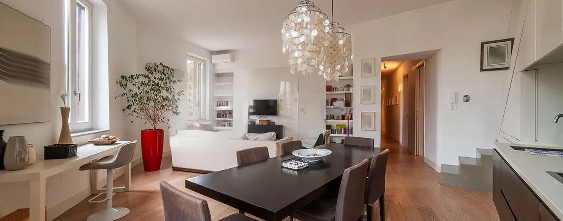 Appartamento di lusso a Roma con terrazza panoramica