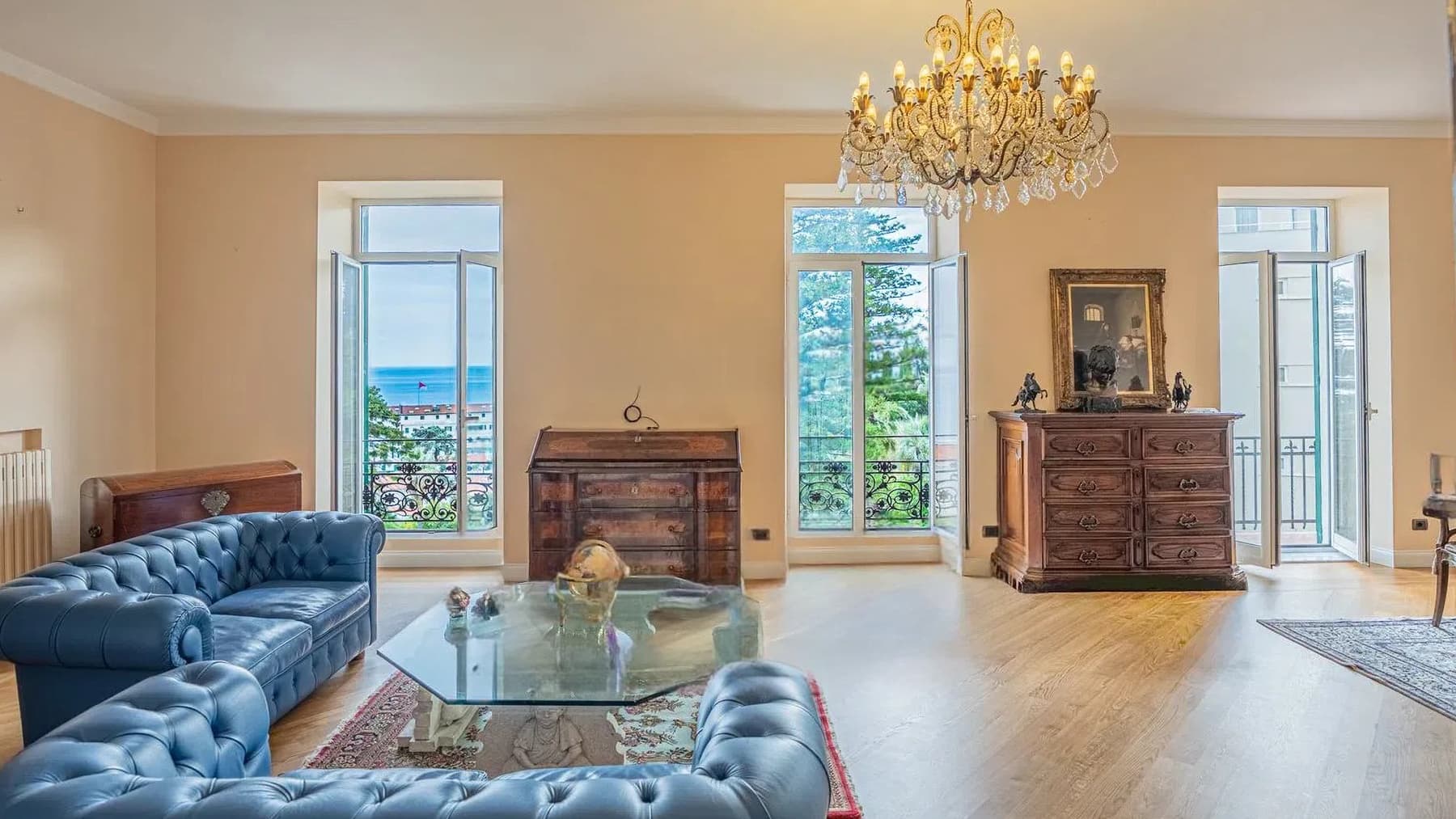 Attico di lusso con vista mare a Sanremo, 275 mq
