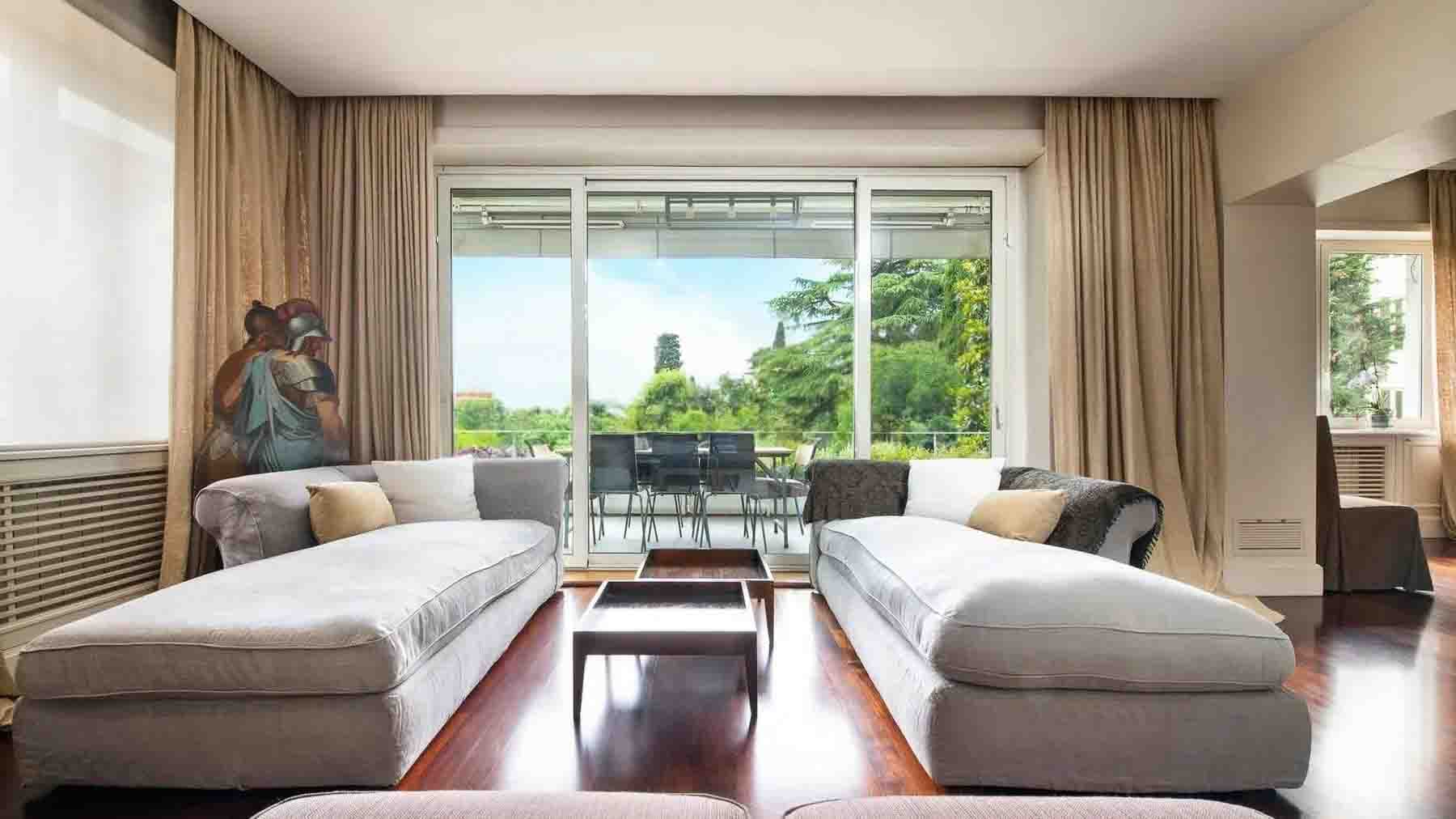 Appartamento di lusso ai Parioli, Roma con giardino privato
