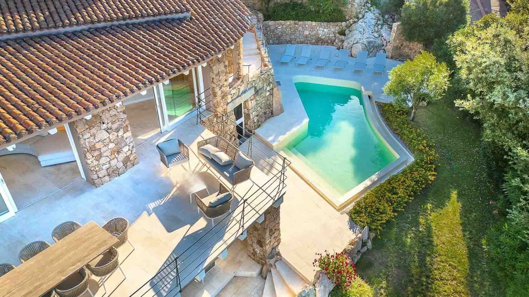 Villa panoramica a Porto Cervo, Sardegna