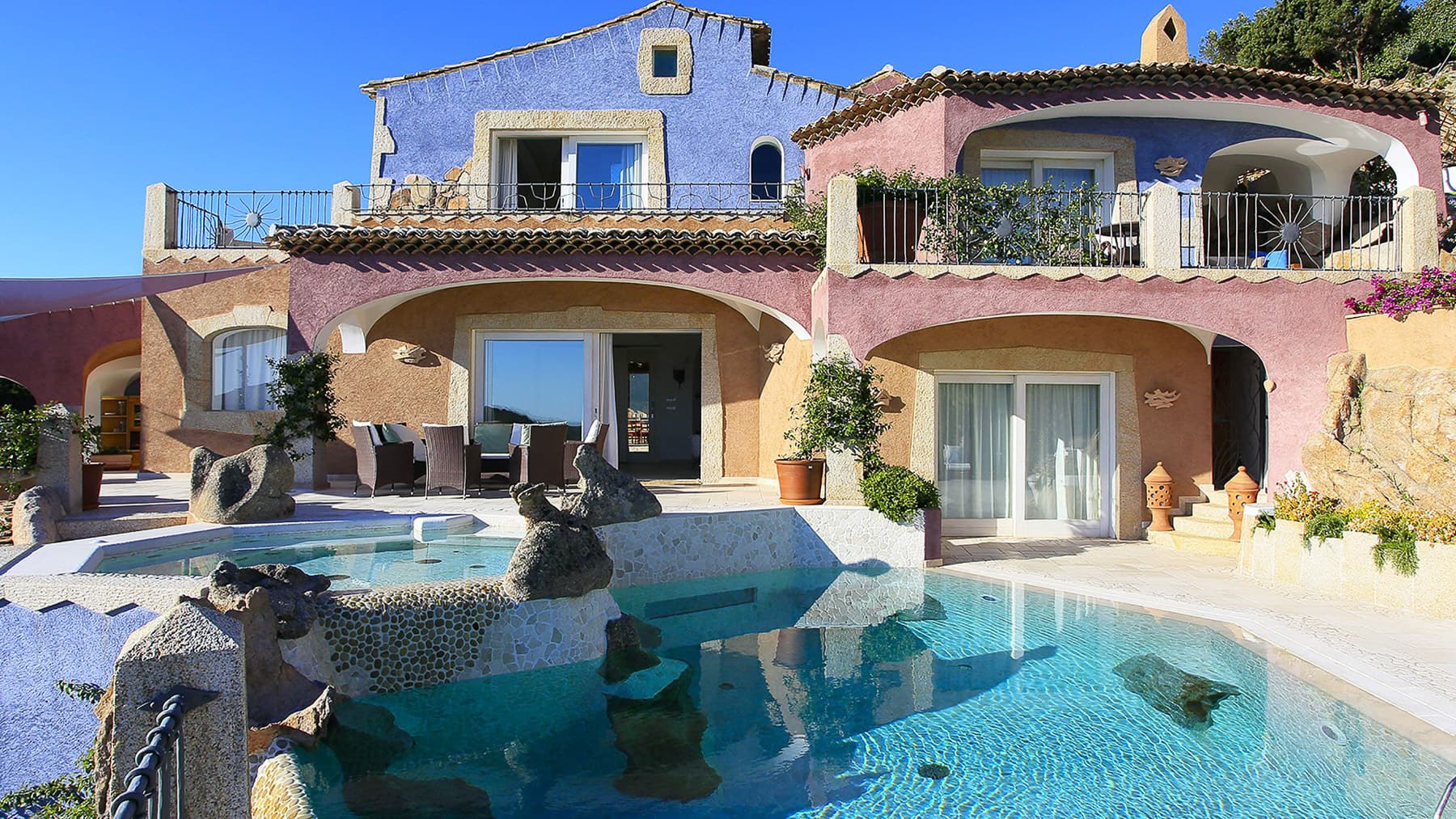 Stunning Villa in Baja Sardinia, Porto Cervo, Sardinia