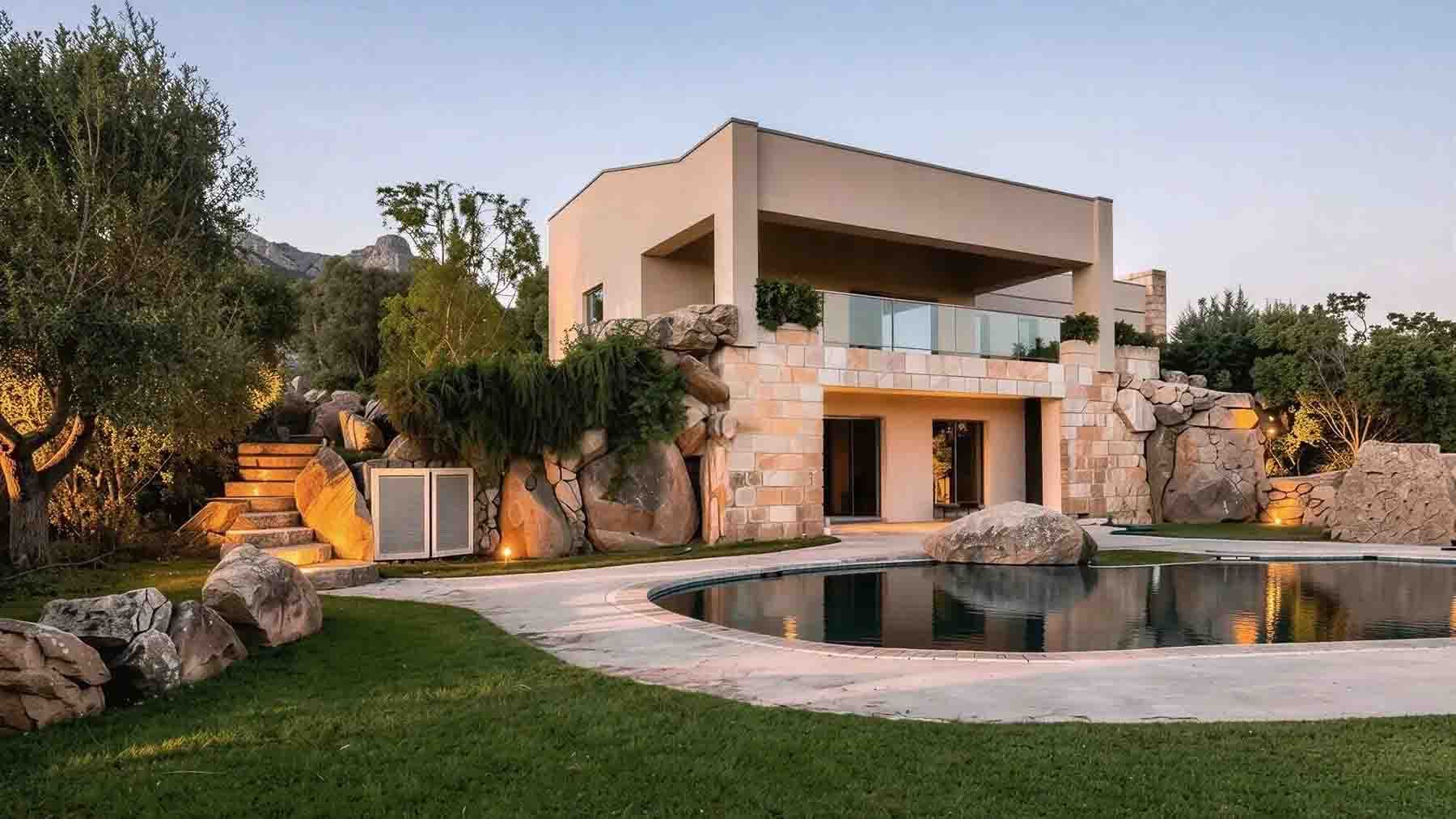 Villa Esclusiva a Porto Cervo, Sardegna con Piscina