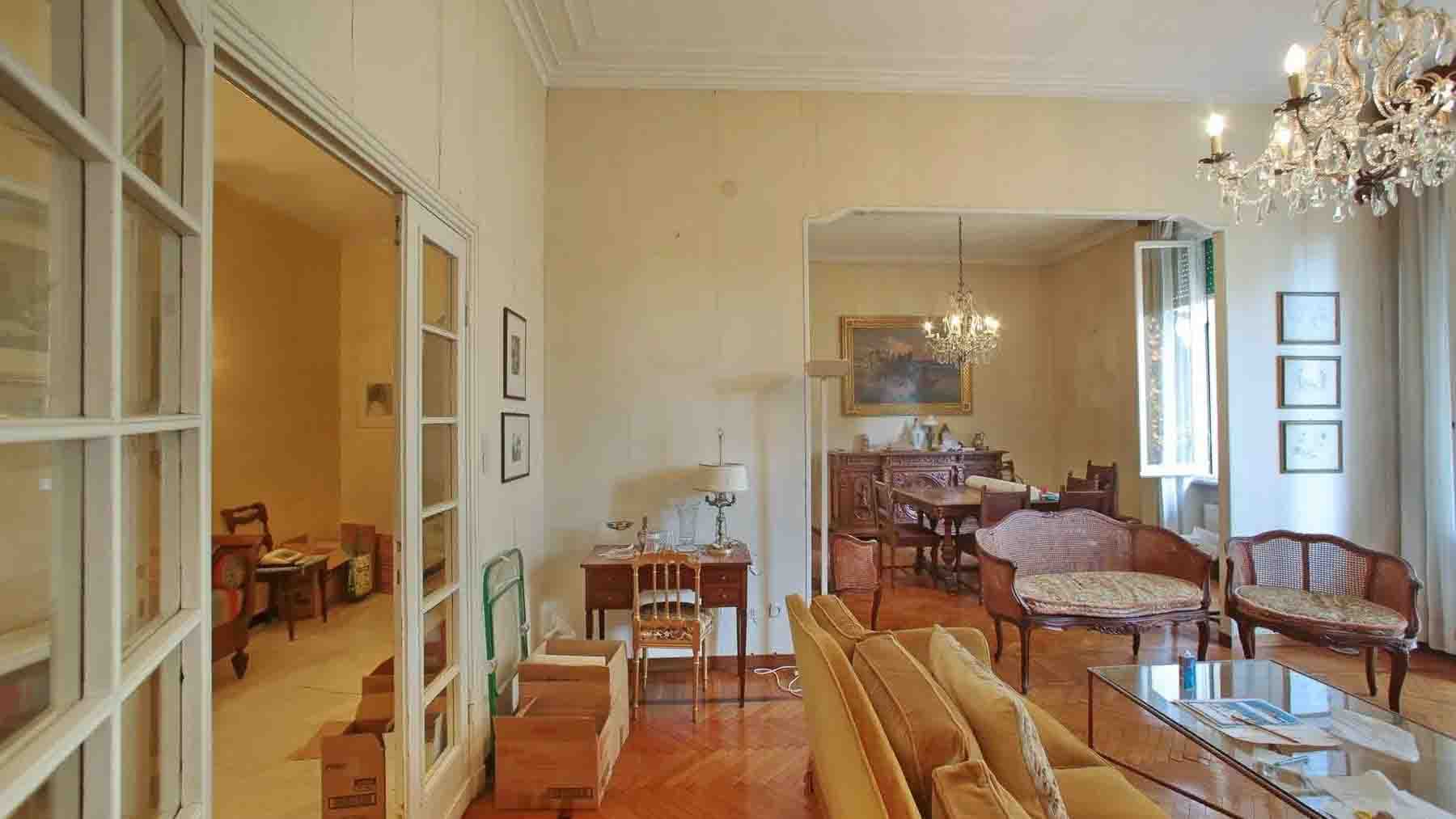 Appartamento con giardino e terrazzo ad Albaro, Genova