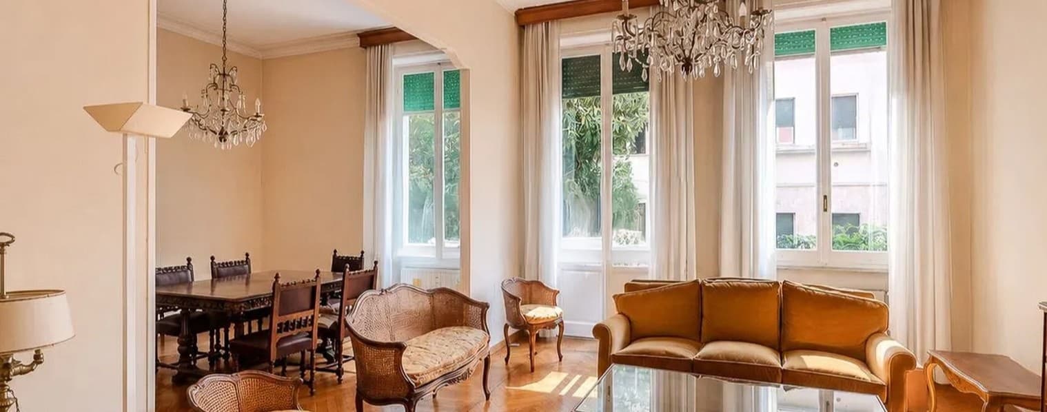 Appartamento esclusivo con giardino ad Albaro, Genova